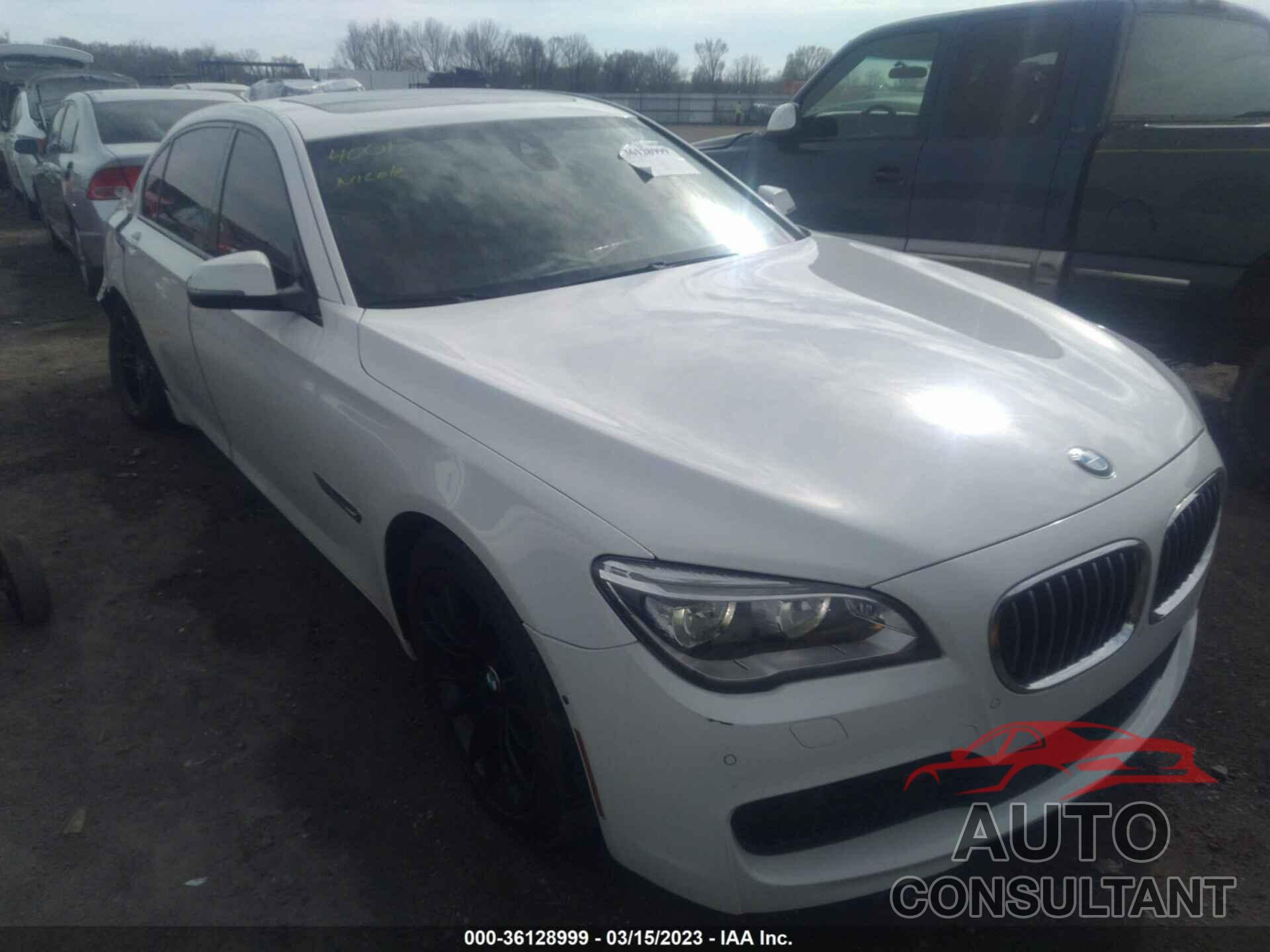 BMW 7 SERIES 2015 - WBAYE8C58FD782167