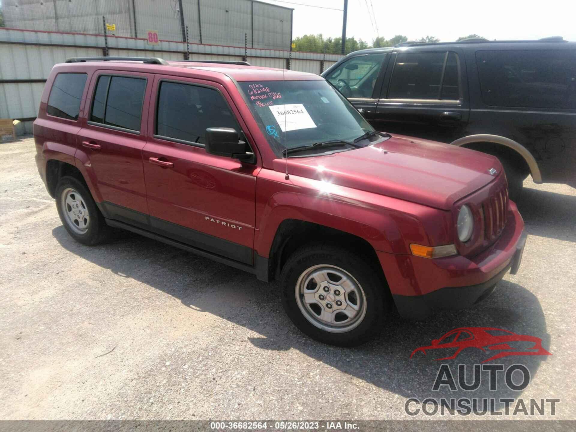 JEEP PATRIOT 2016 - 1C4NJPBB6GD682198