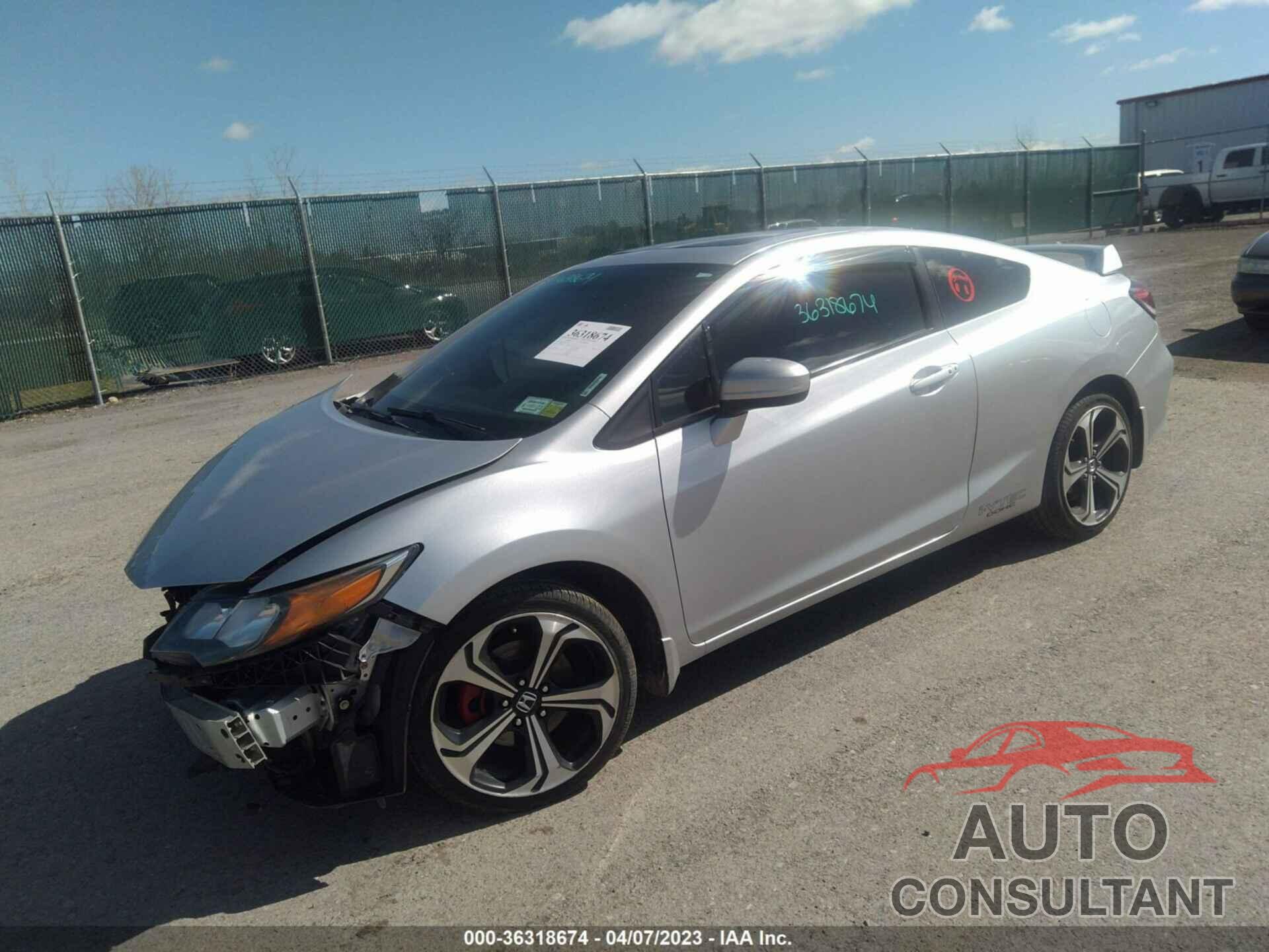 HONDA CIVIC COUPE 2015 - 2HGFG4A53FH707980