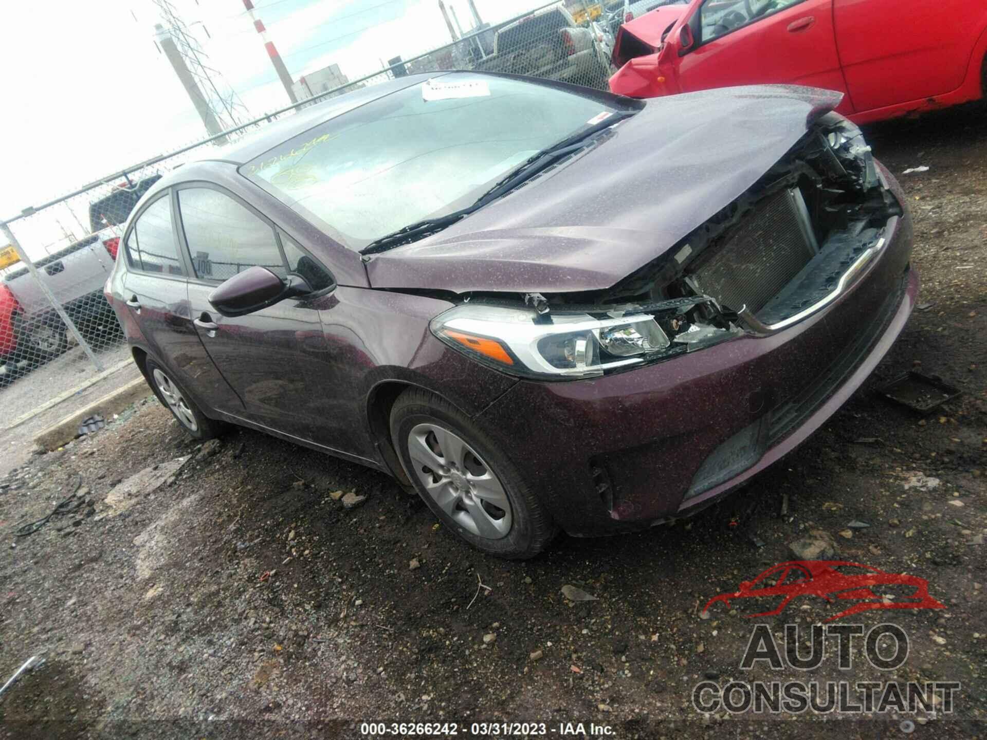 KIA FORTE 2018 - 3KPFK4A78JE165455