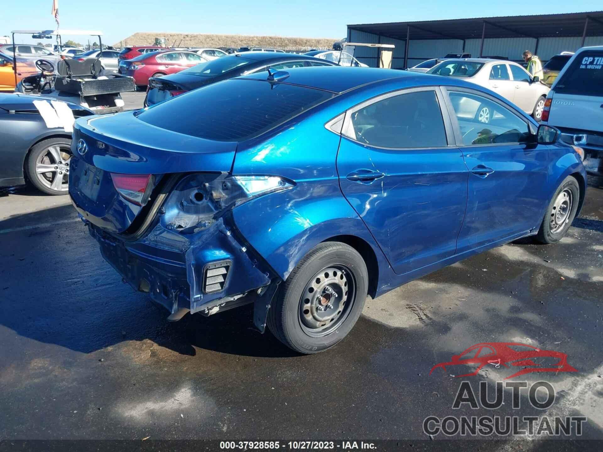 HYUNDAI ELANTRA 2016 - 5NPDH4AE4GH728218