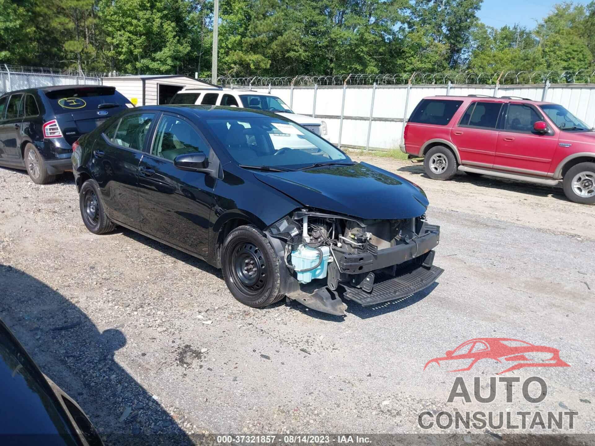TOYOTA COROLLA 2019 - 2T1BURHE6KC222875