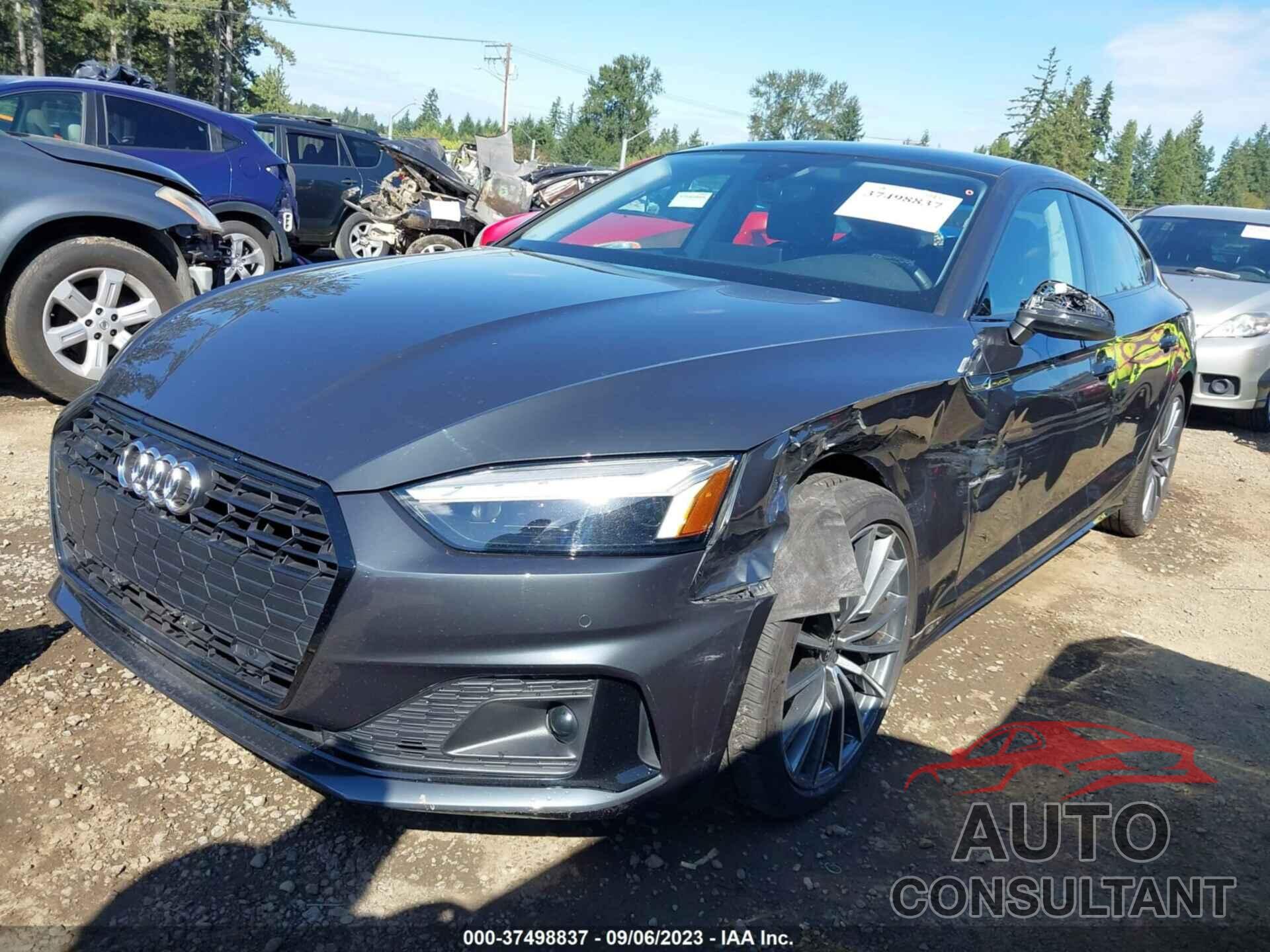 AUDI A5 SPORTBACK 2022 - WAUCBCF55NA003471