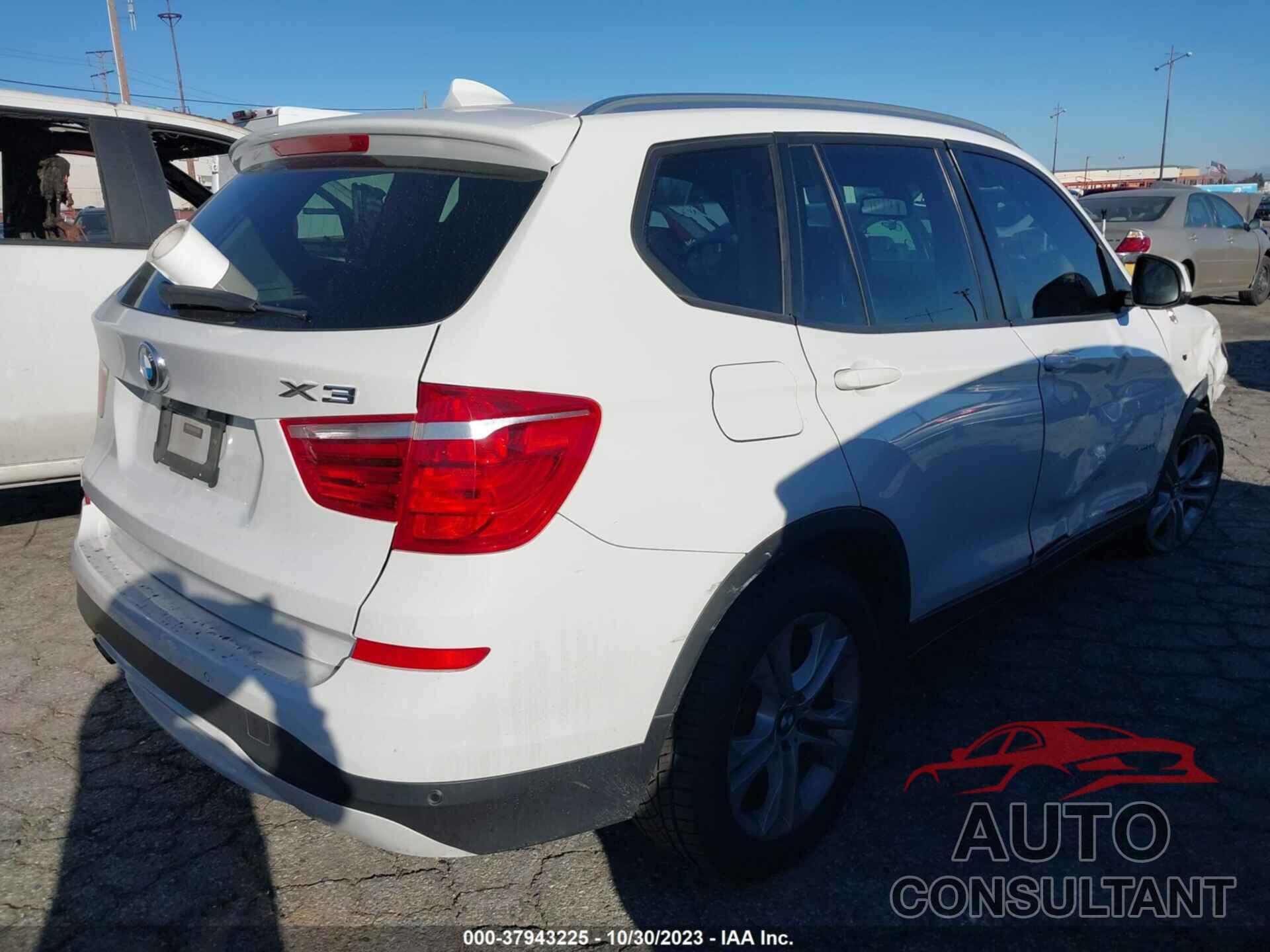 BMW X3 2016 - 5UXWX7C52G0S17158