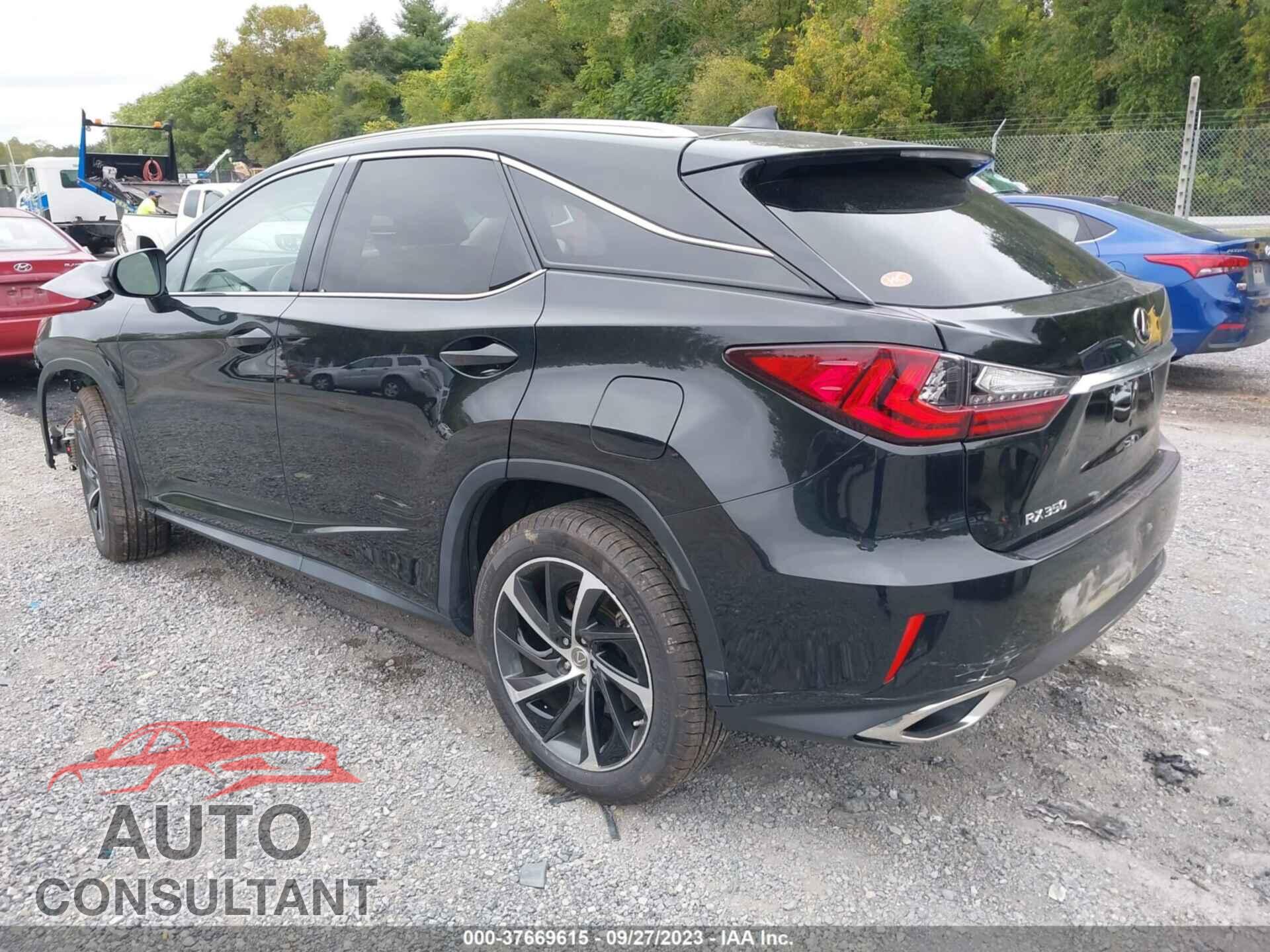 LEXUS RX 2017 - 2T2BZMCA7HC103648