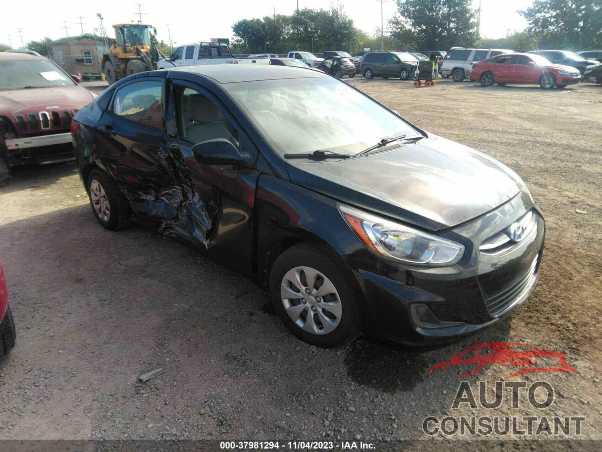 HYUNDAI ACCENT 2016 - KMHCT4AE2GU160384