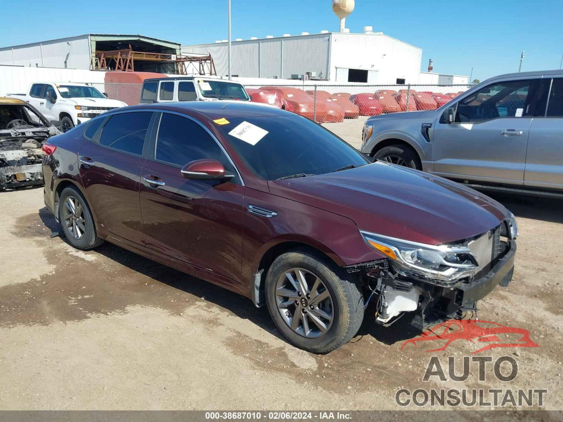 KIA OPTIMA 2019 - 5XXGT4L35KG368775