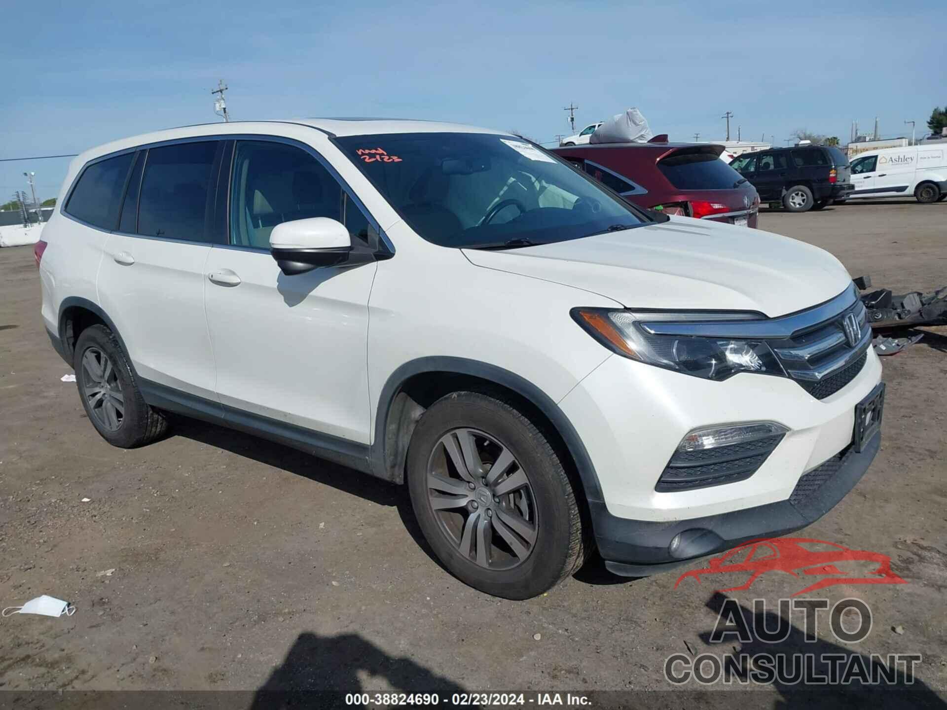 HONDA PILOT 2016 - 5FNYF5H70GB005548