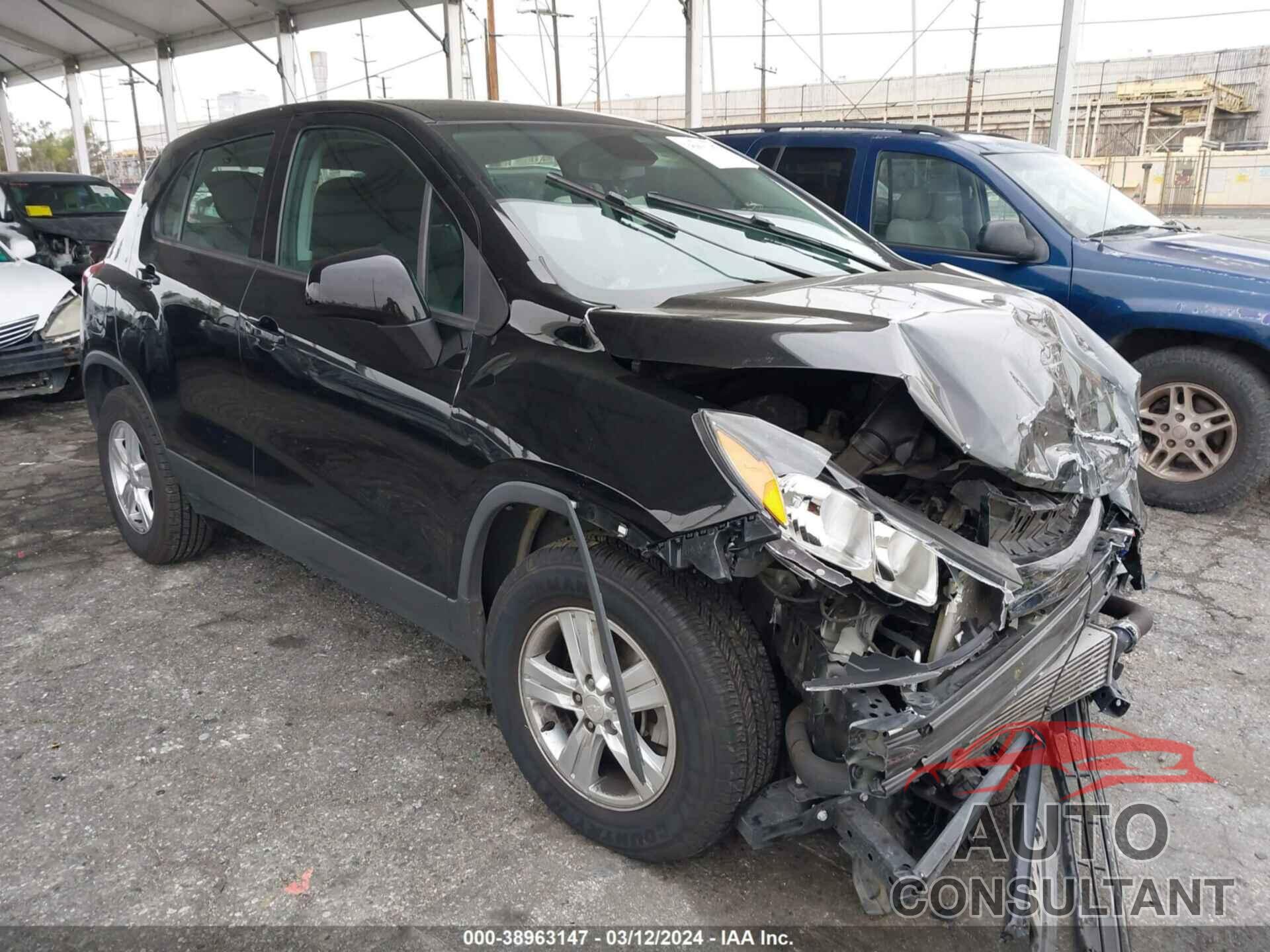 CHEVROLET TRAX 2020 - 3GNCJKSB1LL334430