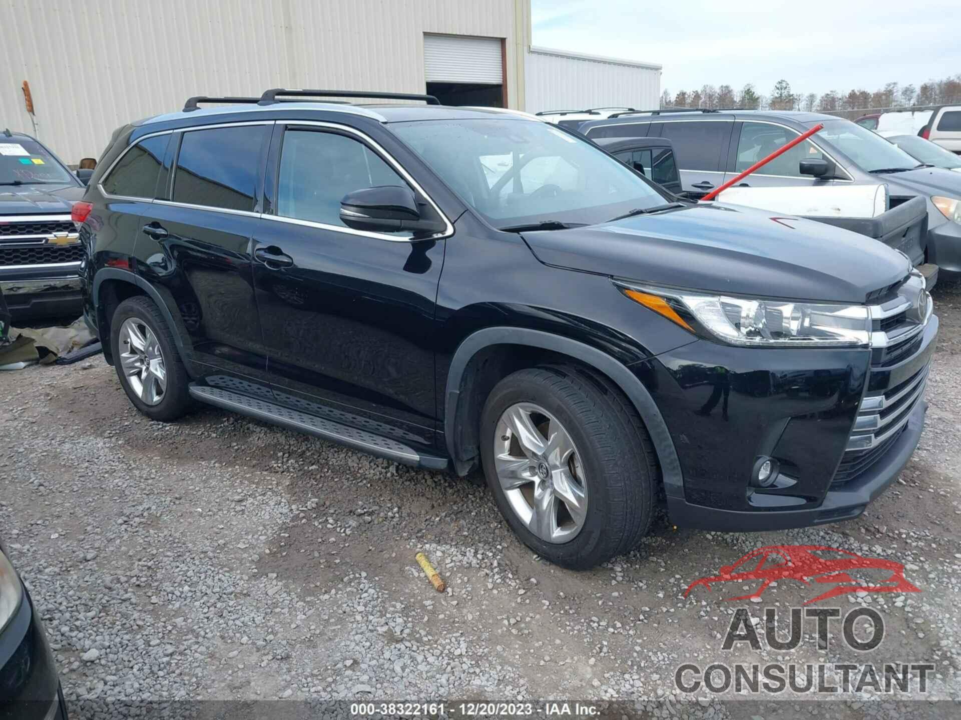 TOYOTA HIGHLANDER 2019 - 5TDYZRFH1KS351834