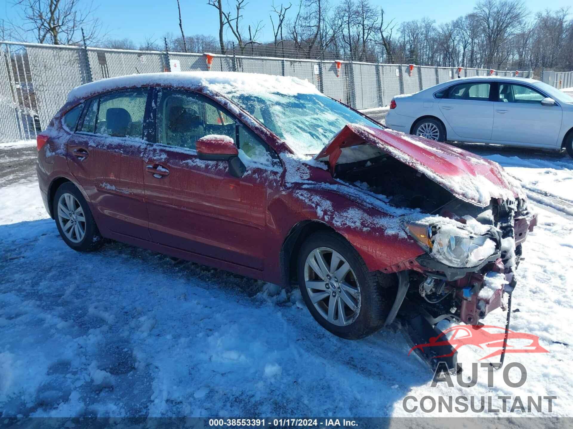 SUBARU IMPREZA 2016 - JF1GPAB60G8214859