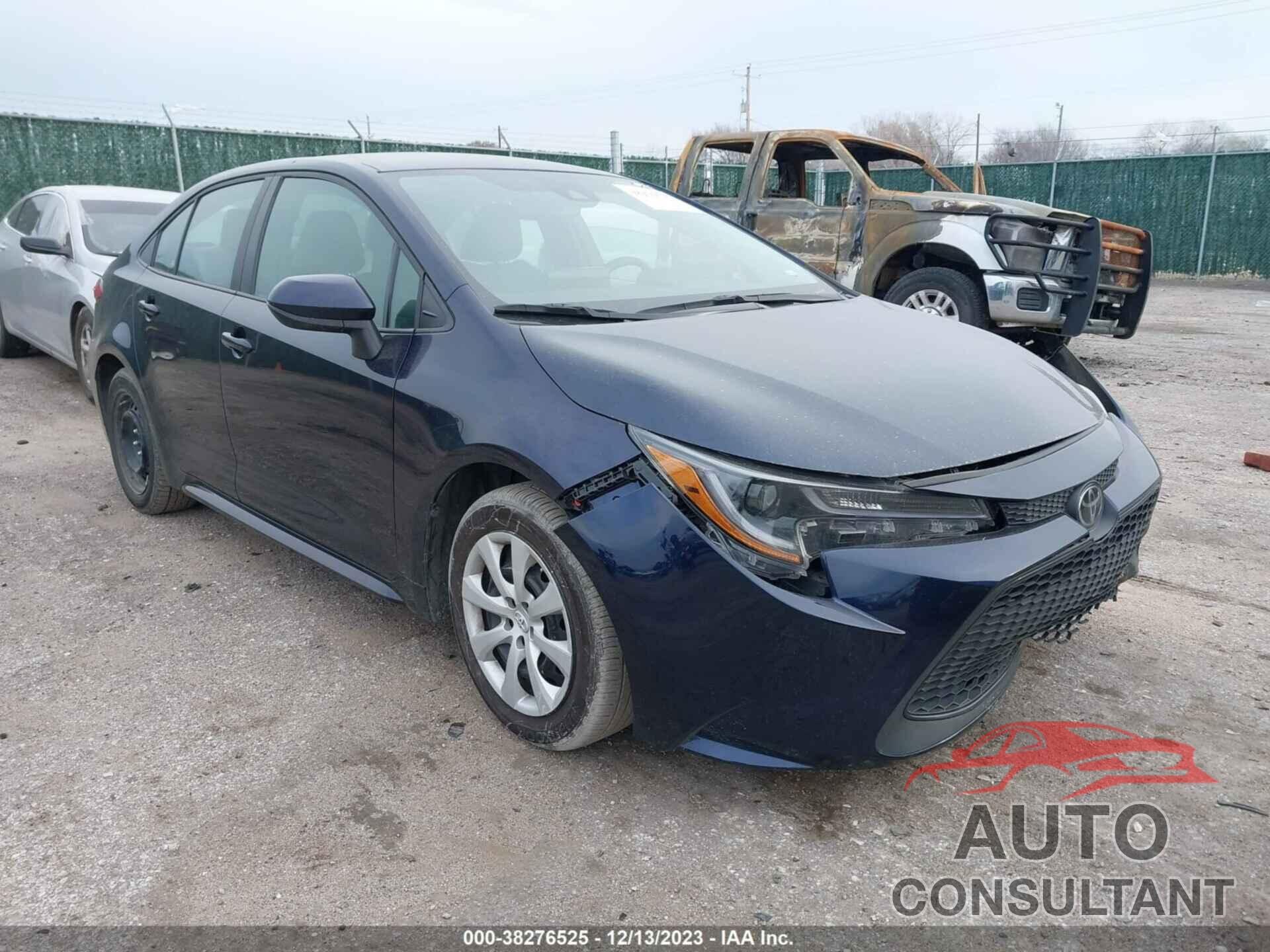 TOYOTA COROLLA 2022 - 5YFEPMAE2NP388610