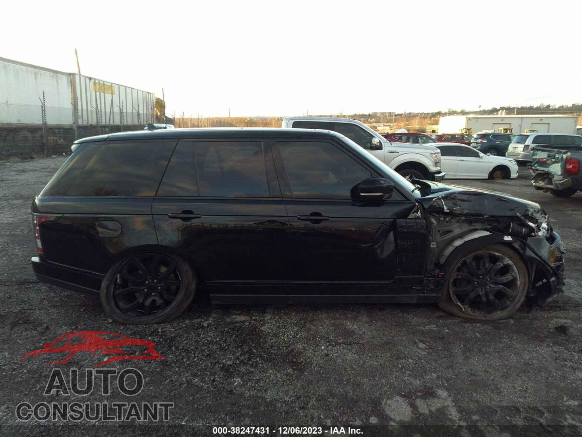 LAND ROVER RANGE ROVER 2016 - SALGS2PFXGA311320