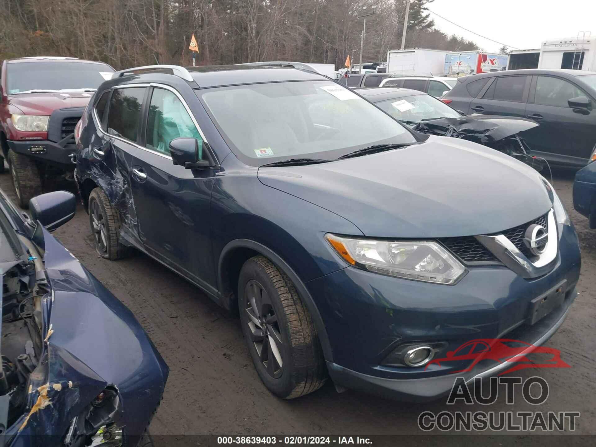 NISSAN ROGUE 2016 - 5N1AT2MV2GC774316