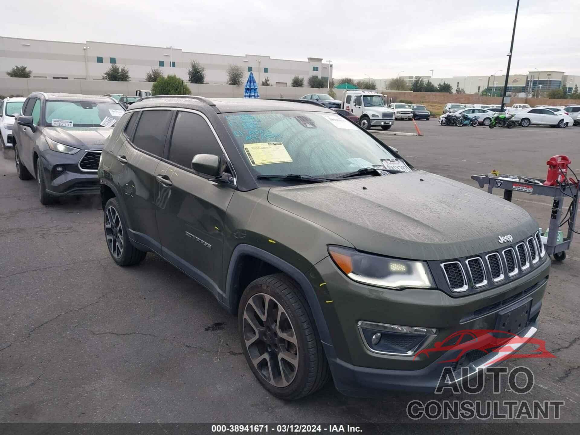 JEEP COMPASS 2017 - 3C4NJDCB2HT634335