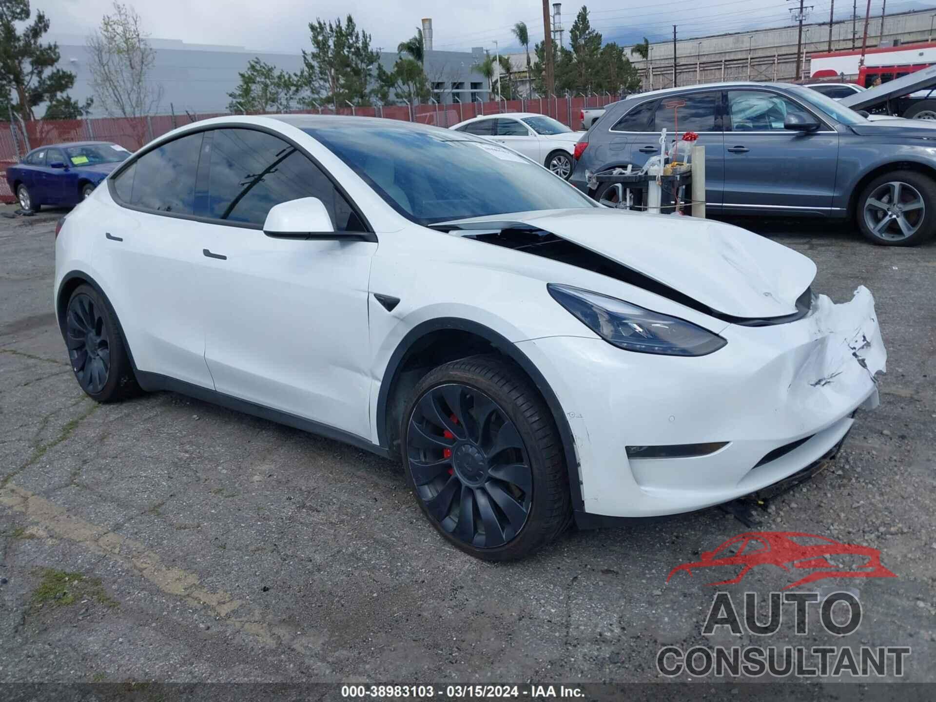 TESLA MODEL Y 2022 - 7SAYGDEF0NF530774