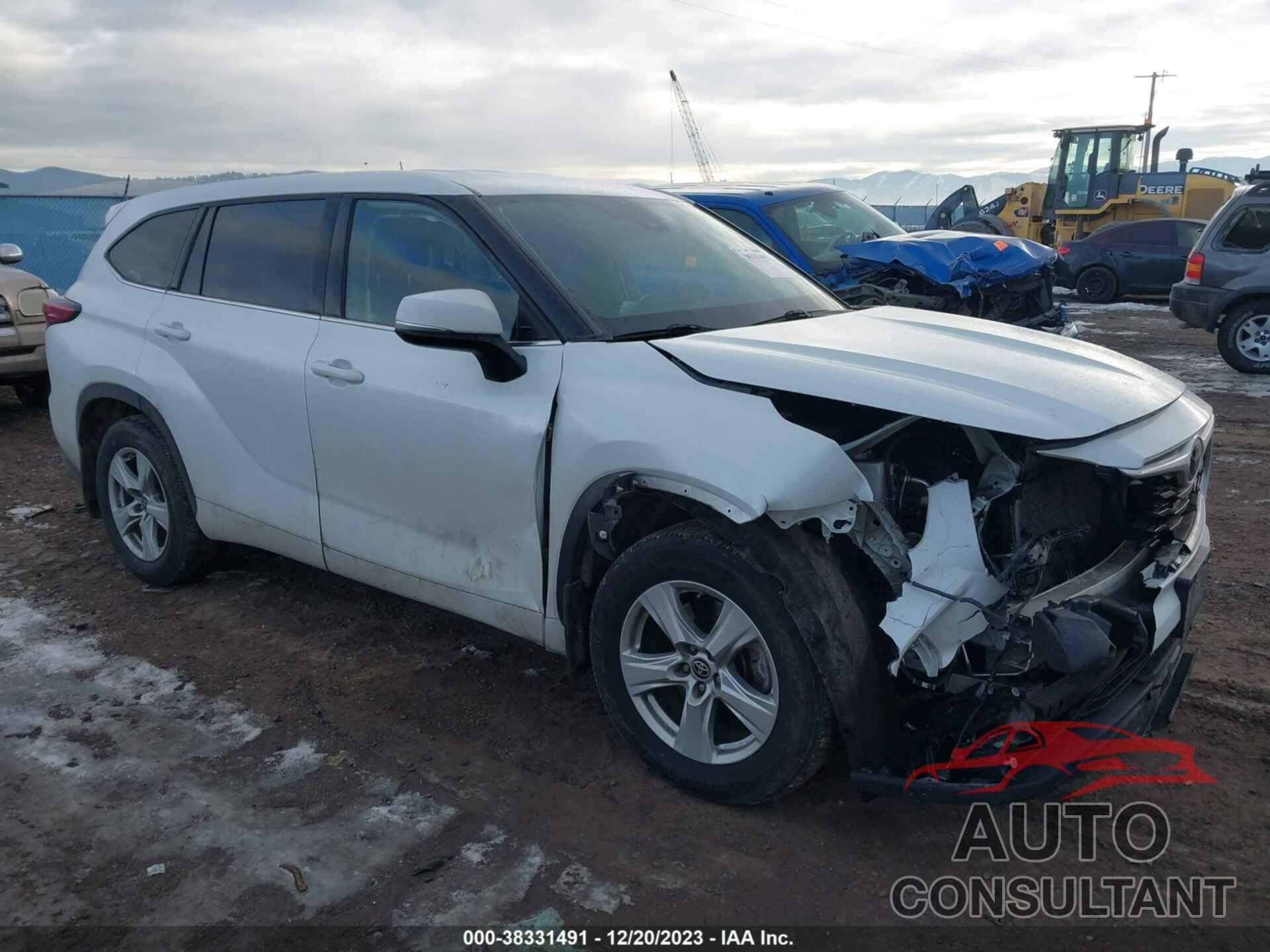 TOYOTA HIGHLANDER 2022 - 5TDCZRBH7NS562430