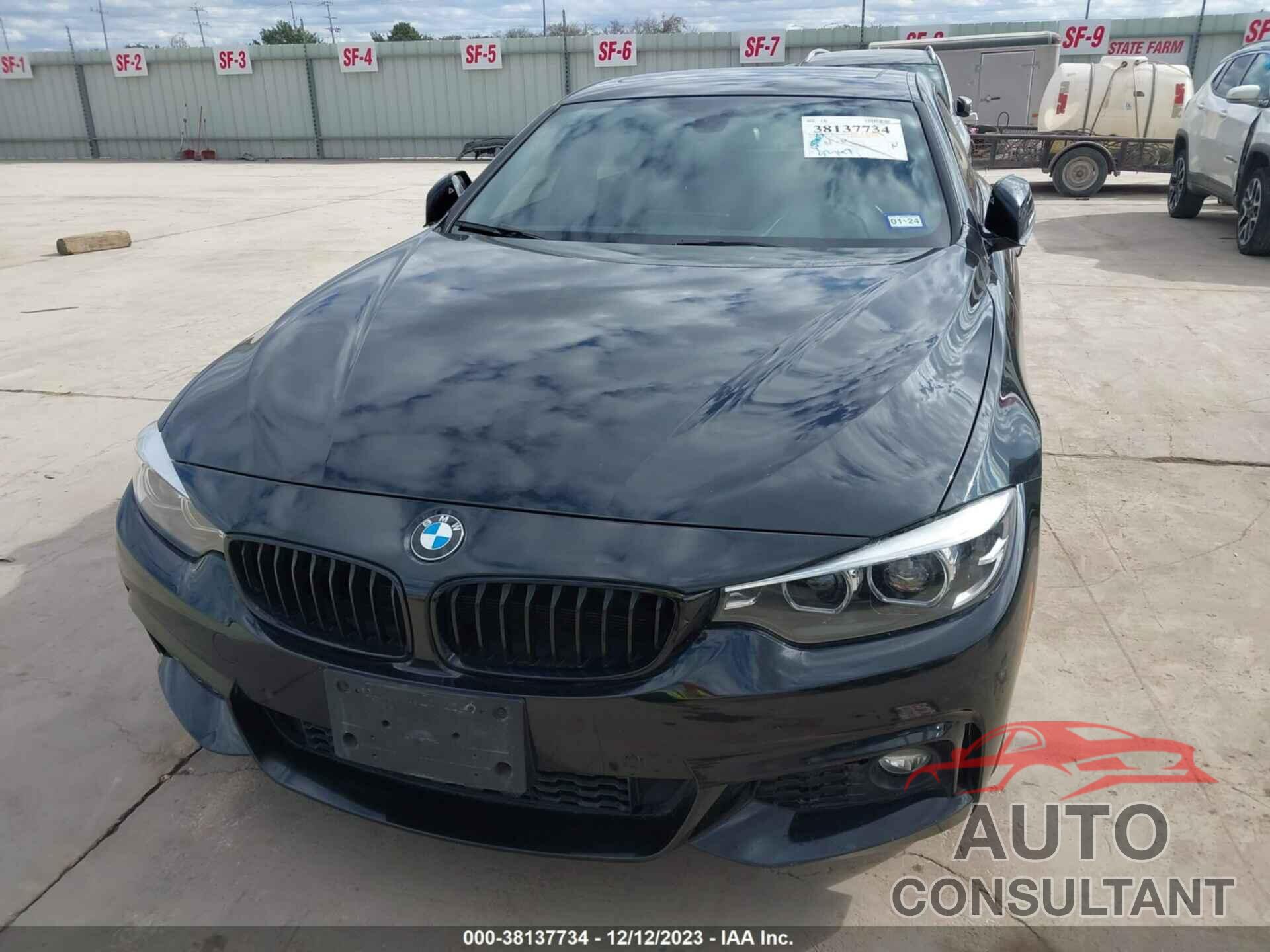 BMW 440I GRAN COUPE 2019 - WBA4J7C50KBM75537