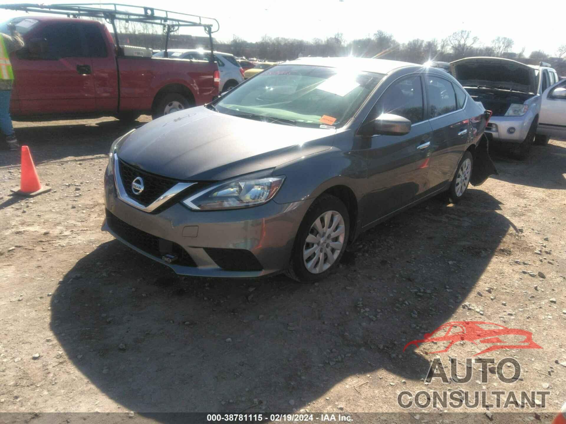 NISSAN SENTRA 2018 - 3N1AB7AP2JY345737