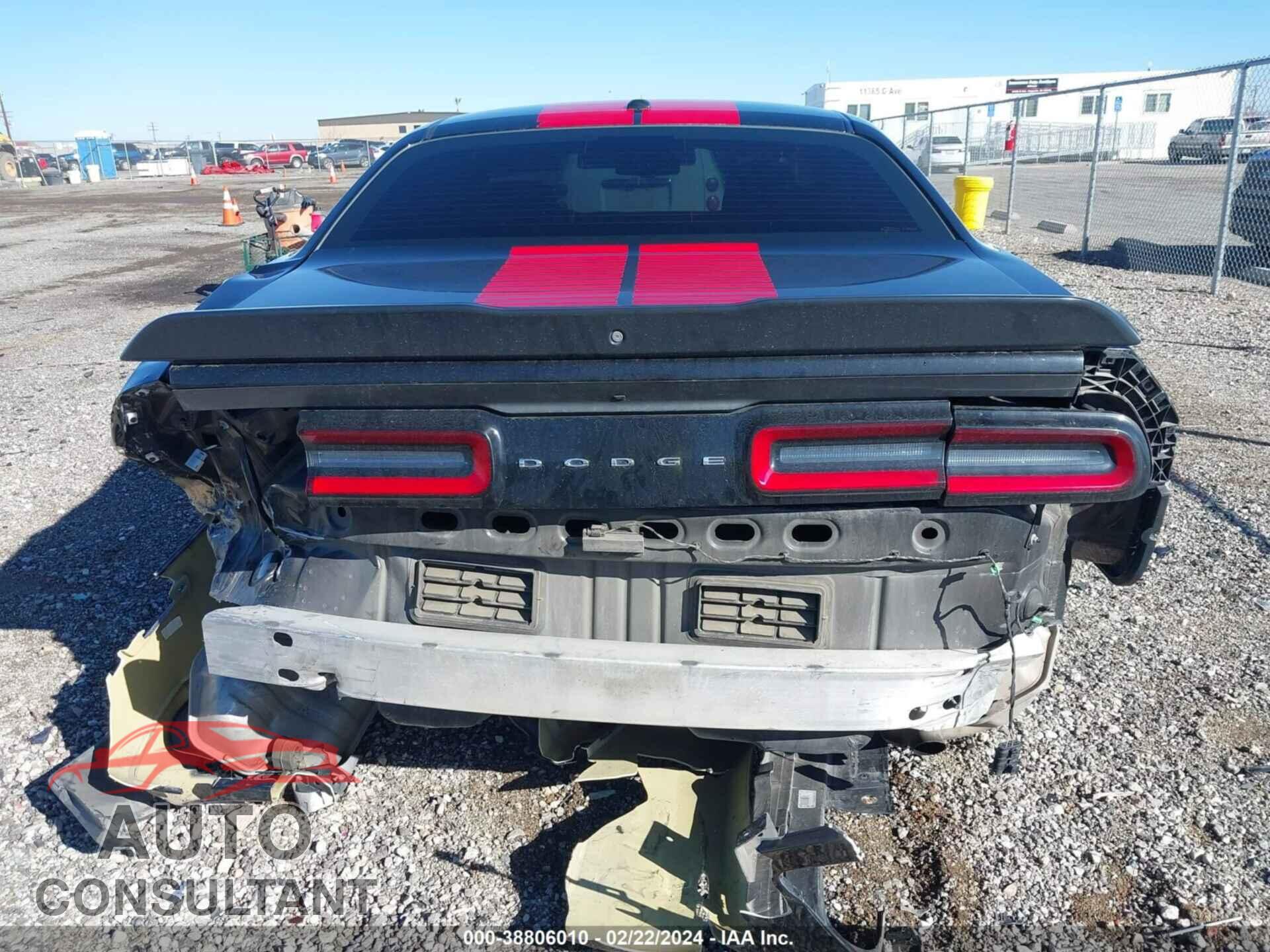 DODGE CHALLENGER 2019 - 2C3CDZAG4KH716713