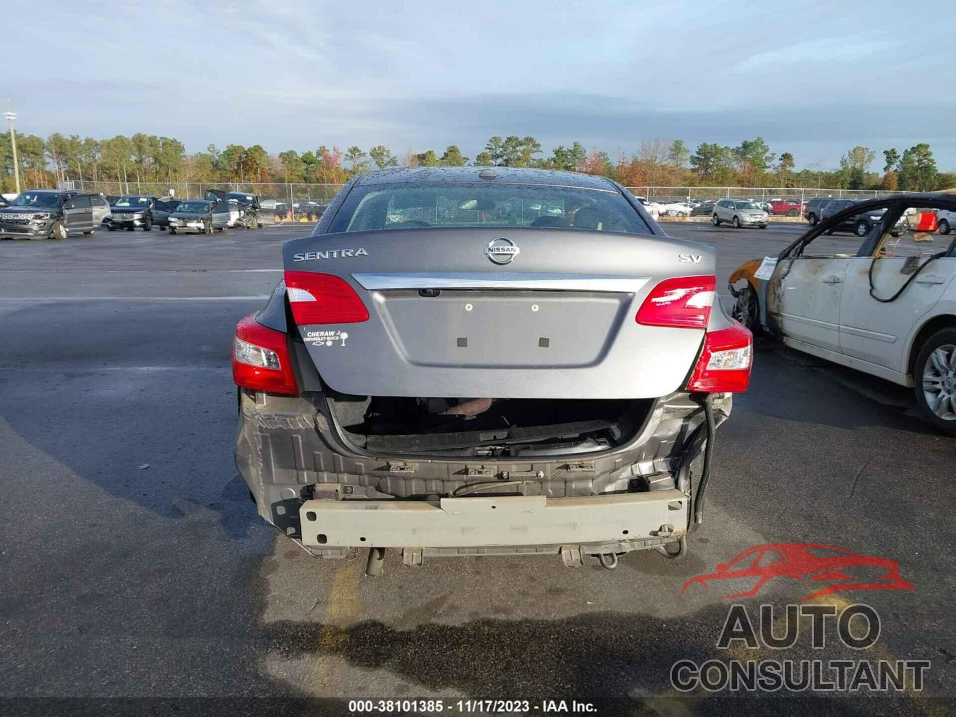 NISSAN SENTRA 2019 - 3N1AB7AP3KY356957