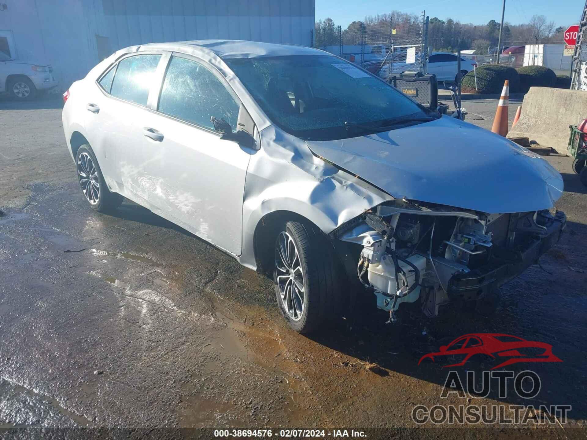 TOYOTA COROLLA 2016 - 2T1BURHE6GC622734