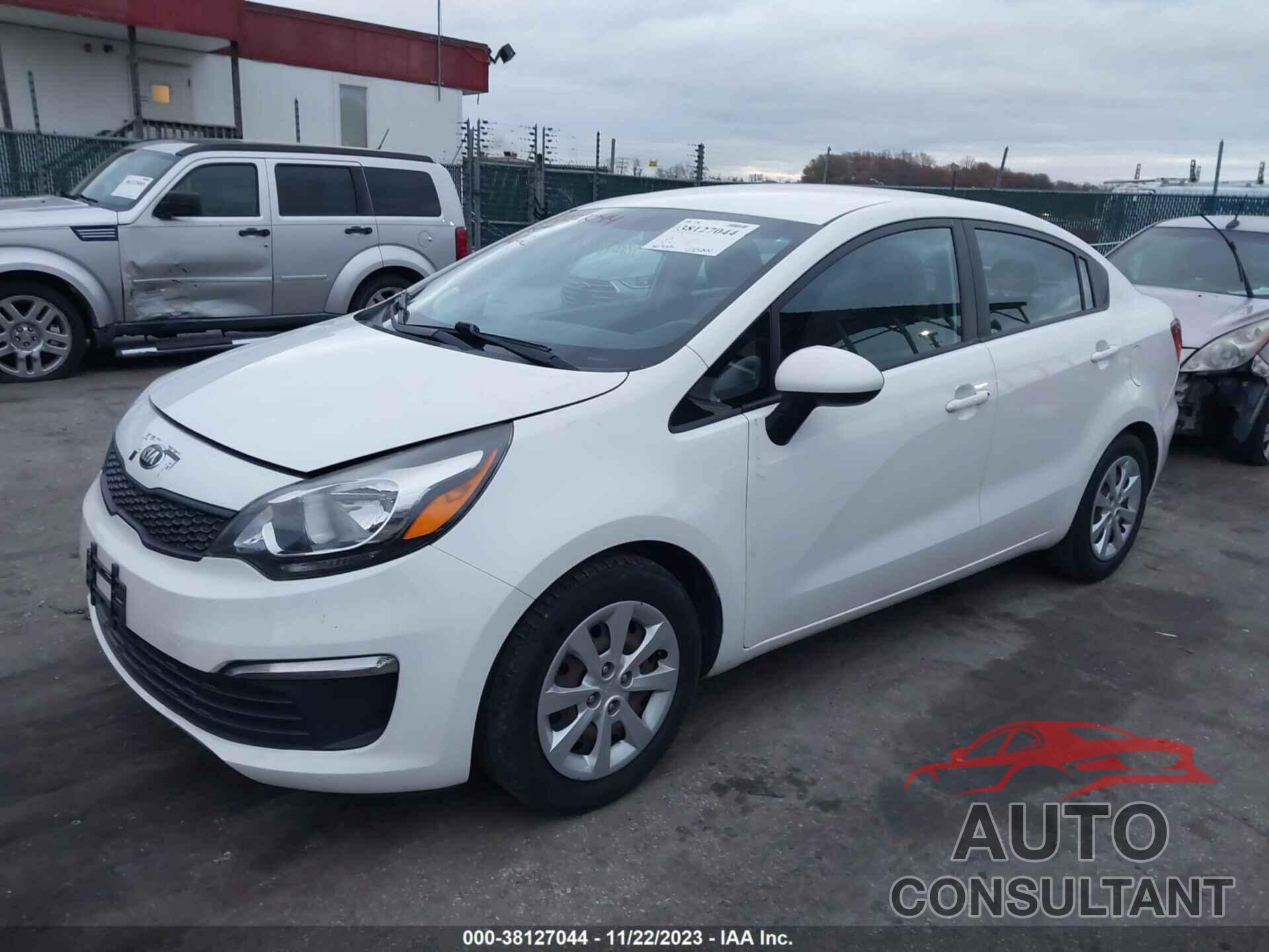 KIA RIO 2016 - KNADM4A30G6557937