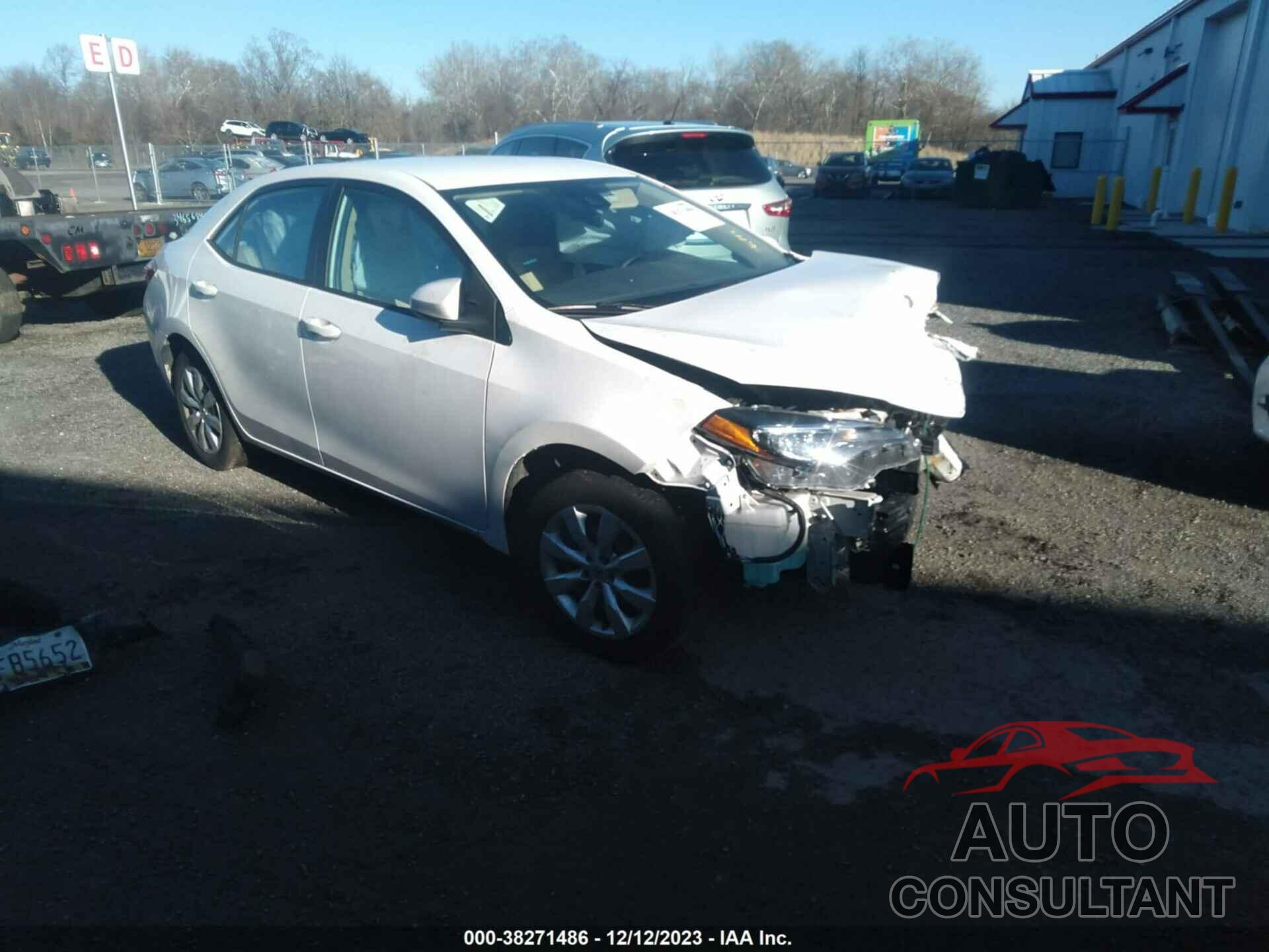 TOYOTA COROLLA 2018 - 2T1BURHE7JC003020