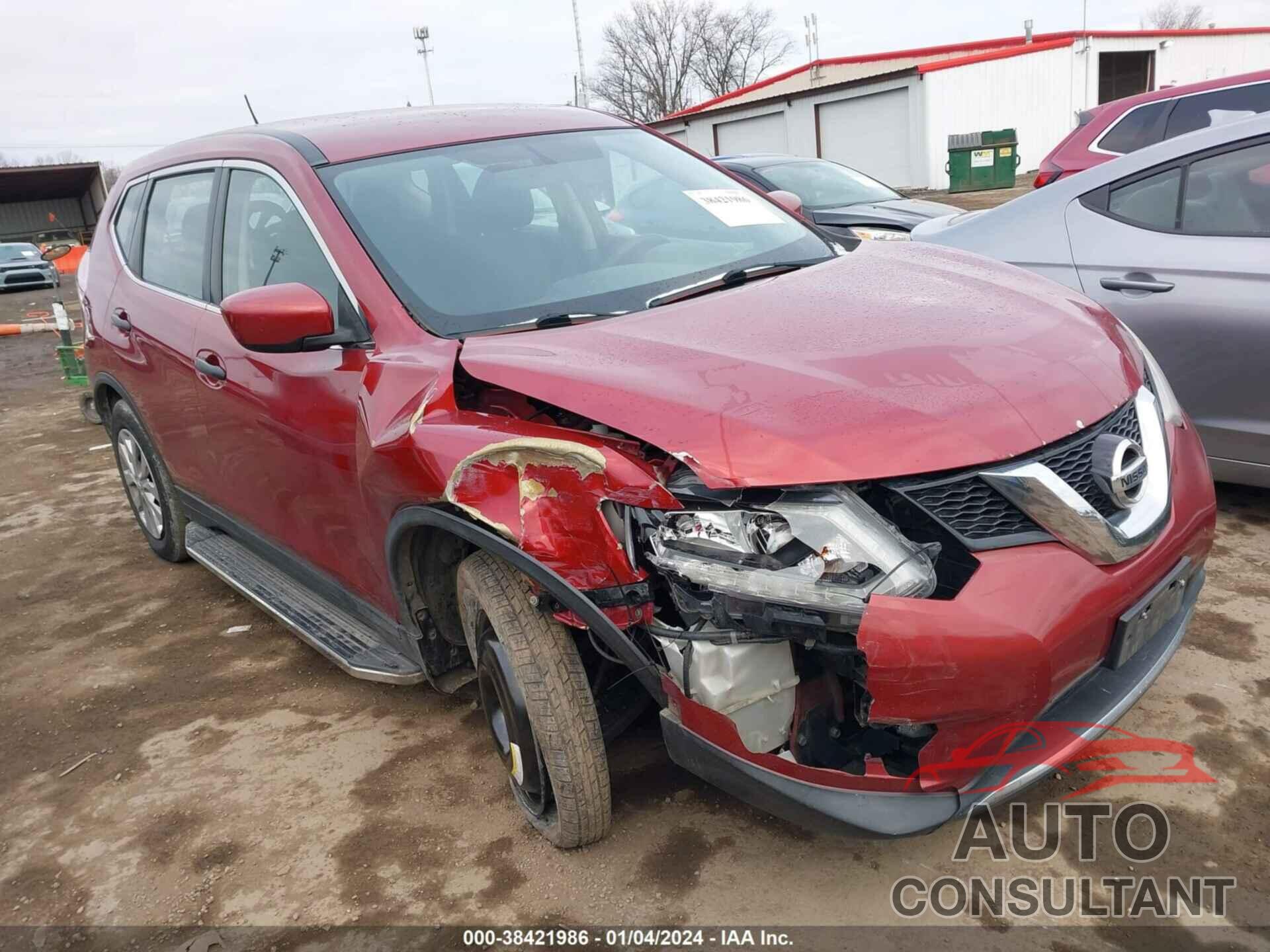 NISSAN ROGUE 2016 - KNMAT2MV9GP607643