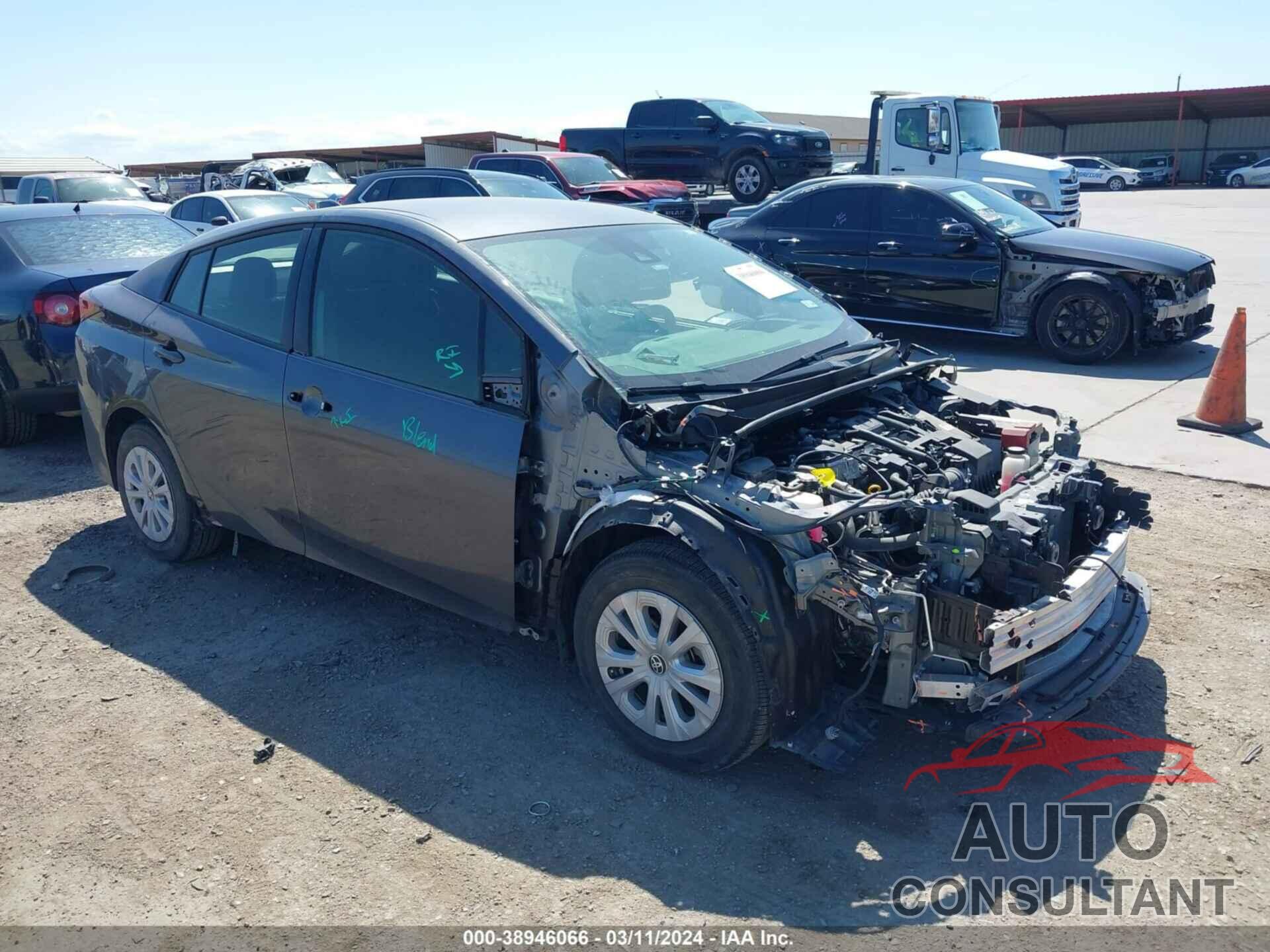 TOYOTA PRIUS 2021 - JTDKAMFUXM3152475