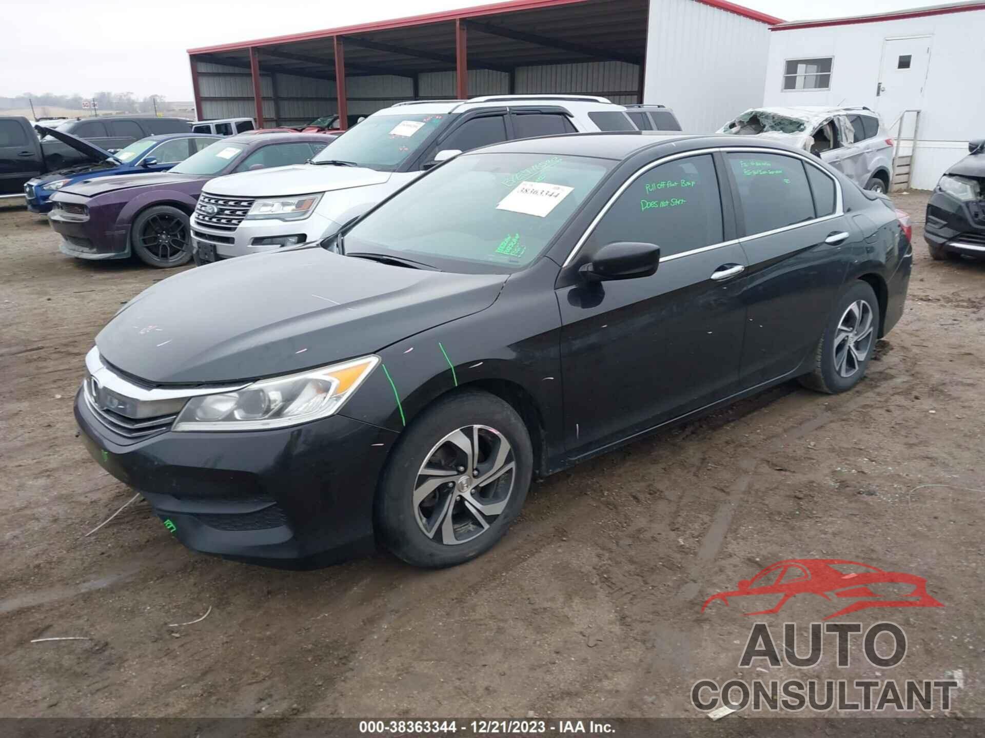 HONDA ACCORD 2017 - 1HGCR2F38HA260606