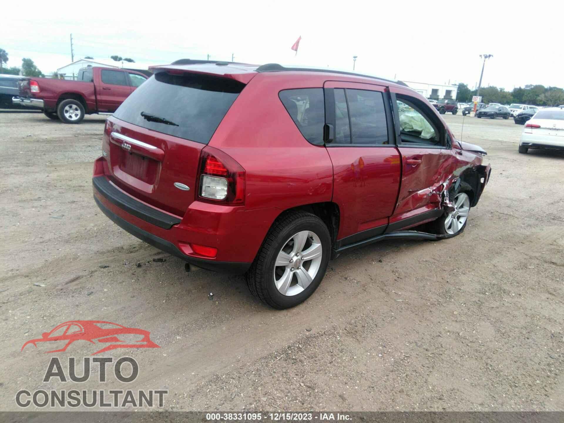 JEEP COMPASS 2017 - 1C4NJDEB5HD112964