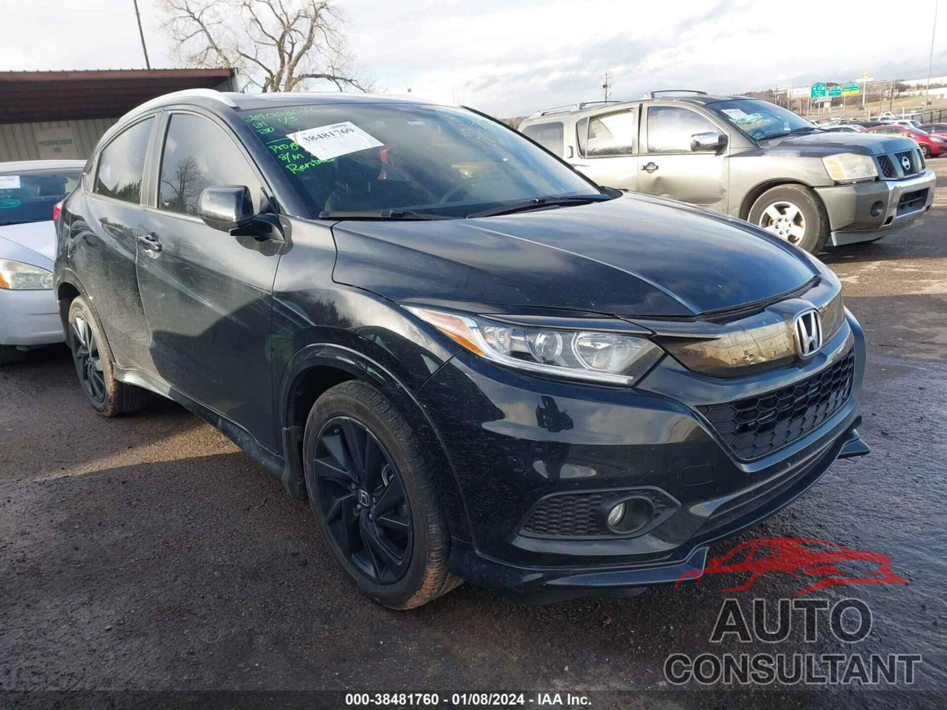 HONDA HR-V 2022 - 3CZRU6H11NM760173