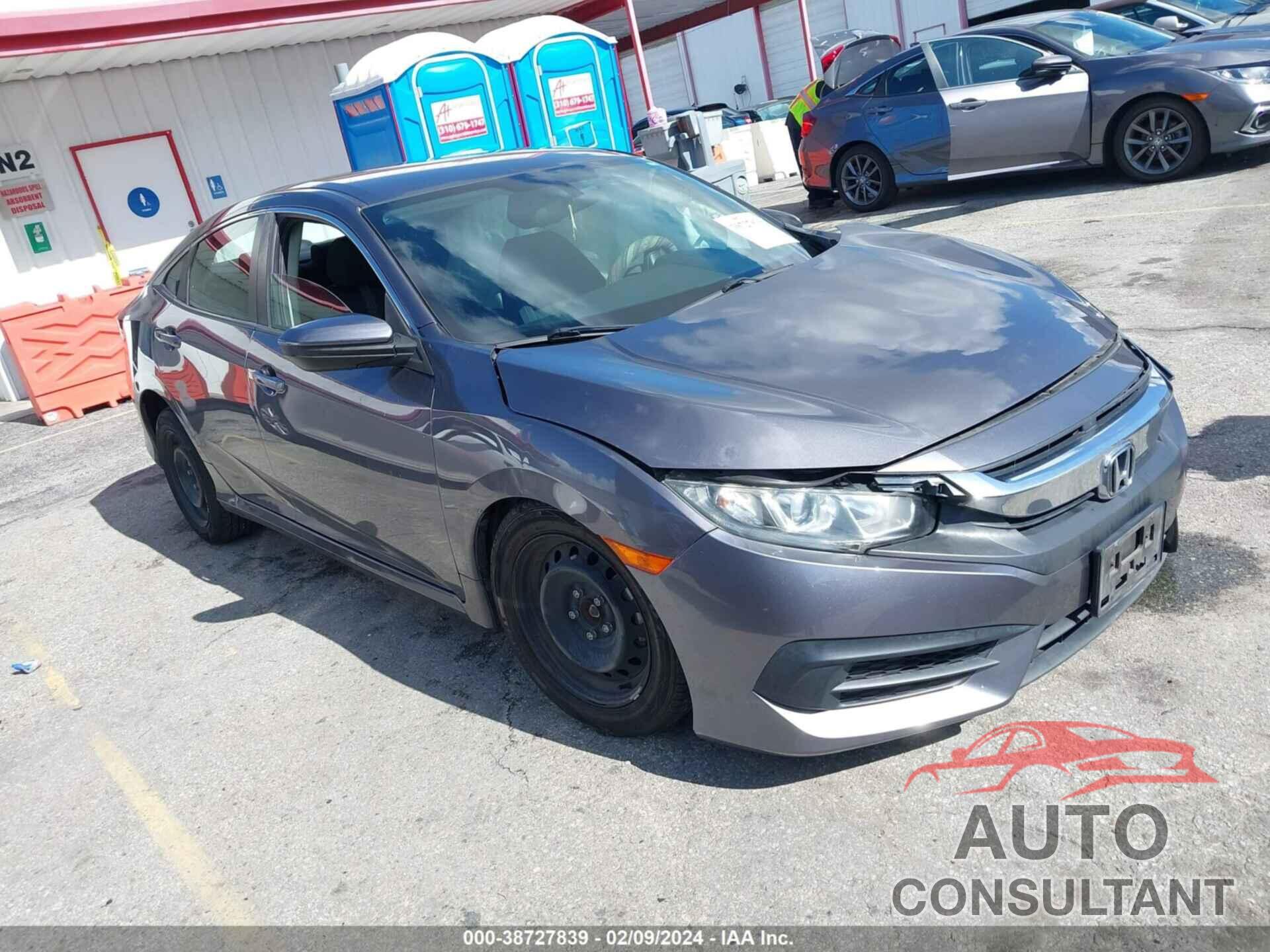 HONDA CIVIC SEDAN 2017 - 2HGFC2F55HH550335