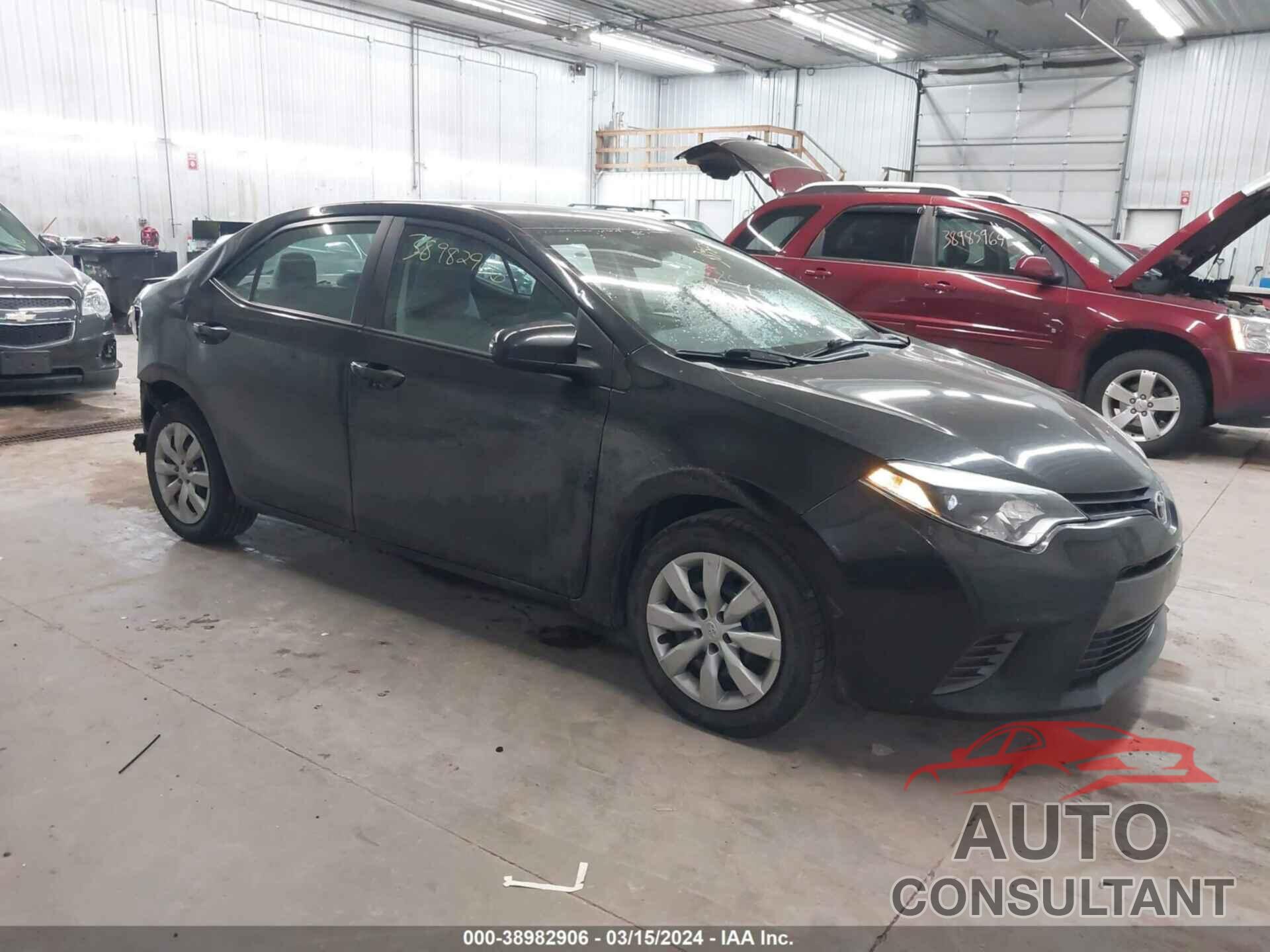 TOYOTA COROLLA 2016 - 5YFBURHE3GP502874