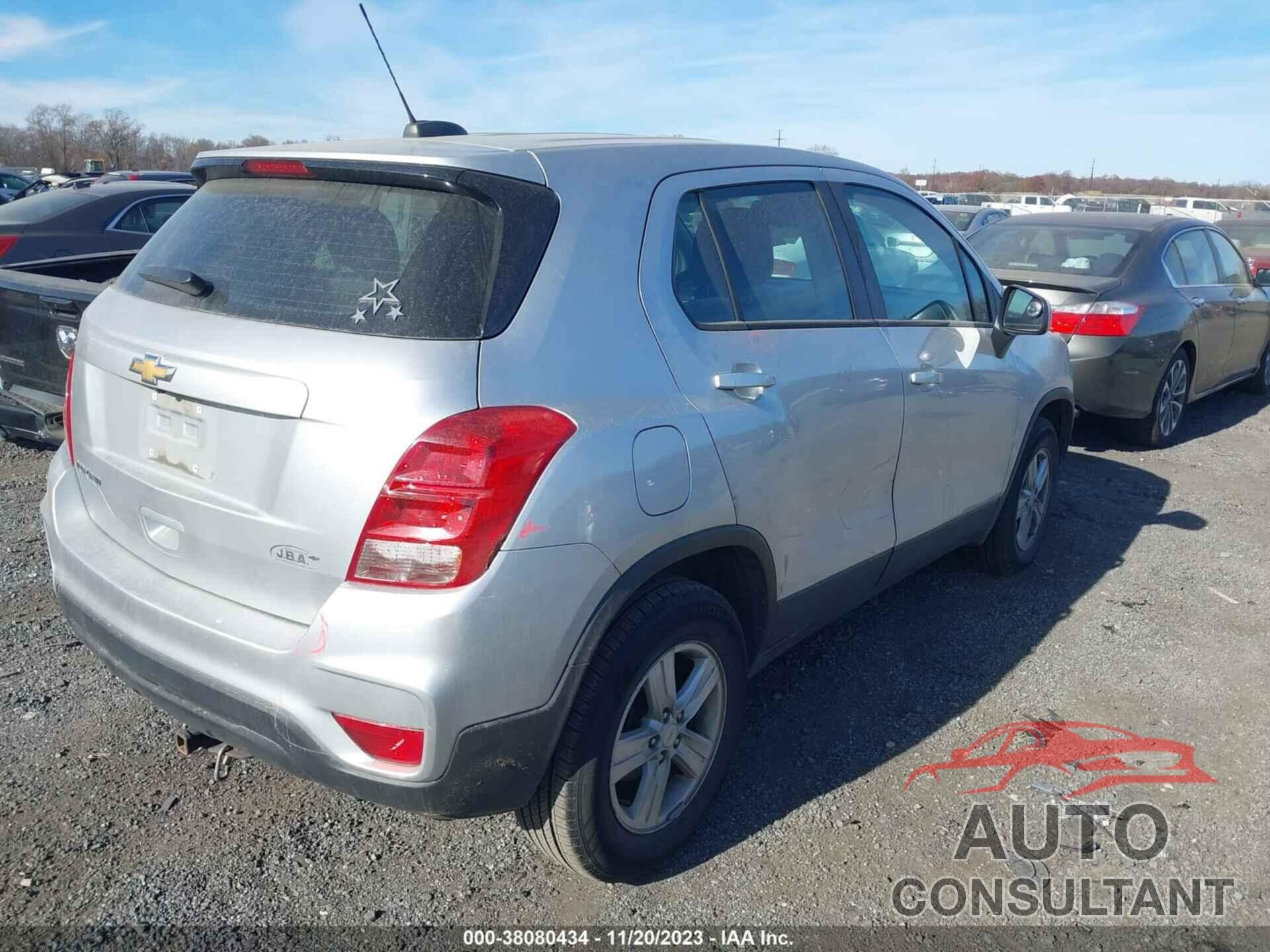 CHEVROLET TRAX 2017 - KL7CJNSB3HB177399