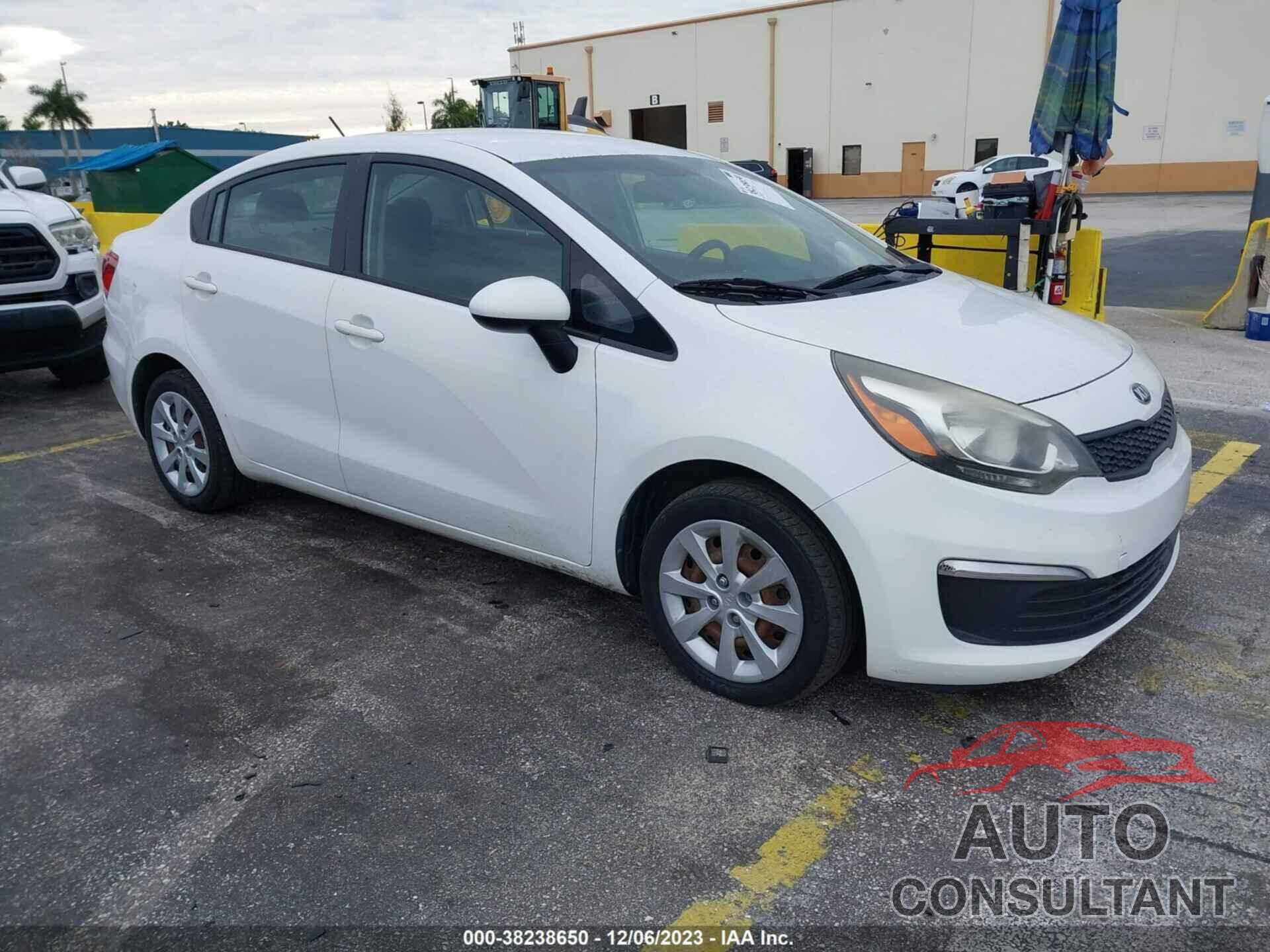 KIA RIO 2016 - KNADM4A32G6577395