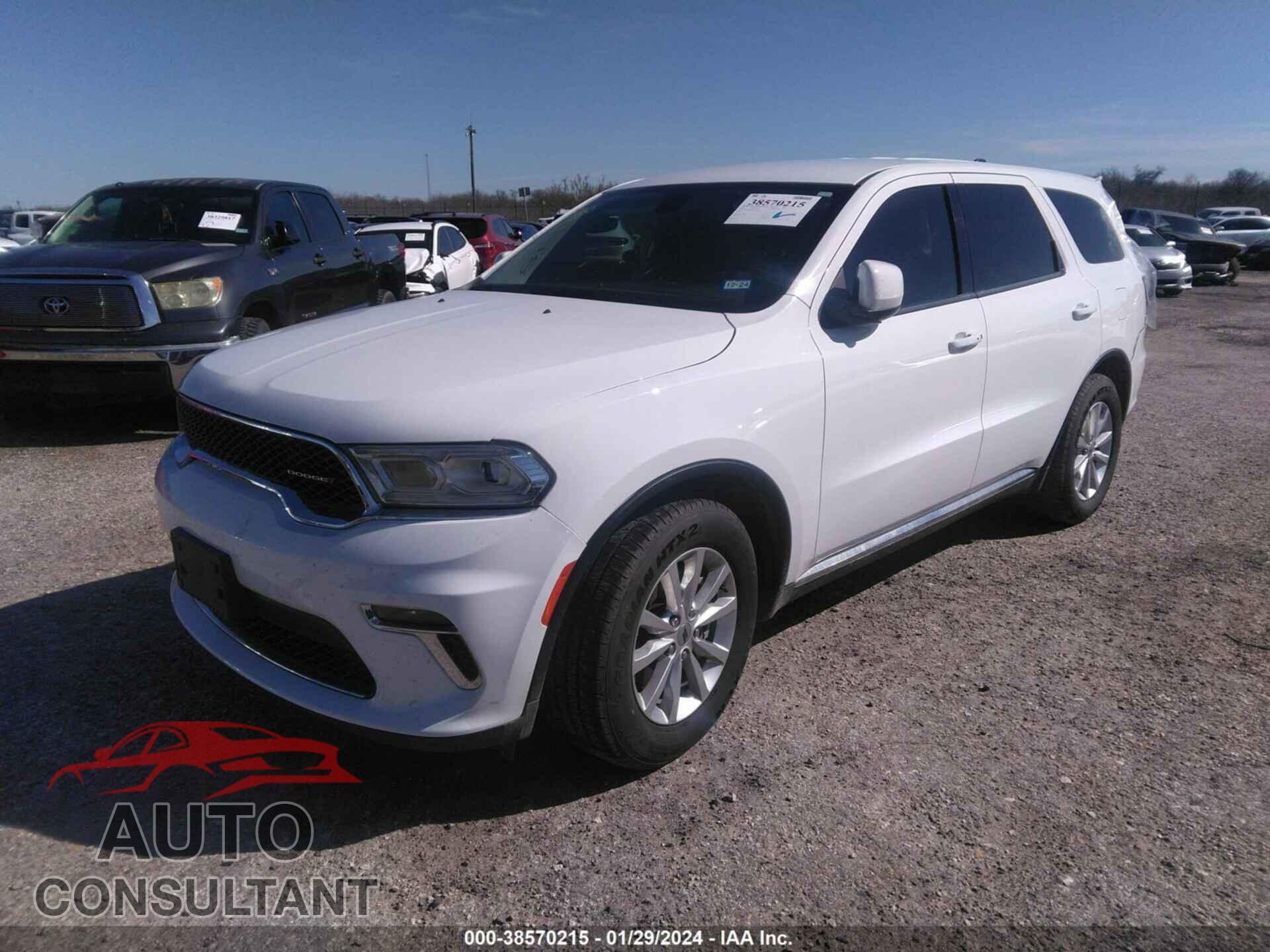 DODGE DURANGO 2021 - 1C4RDHAG8MC721354