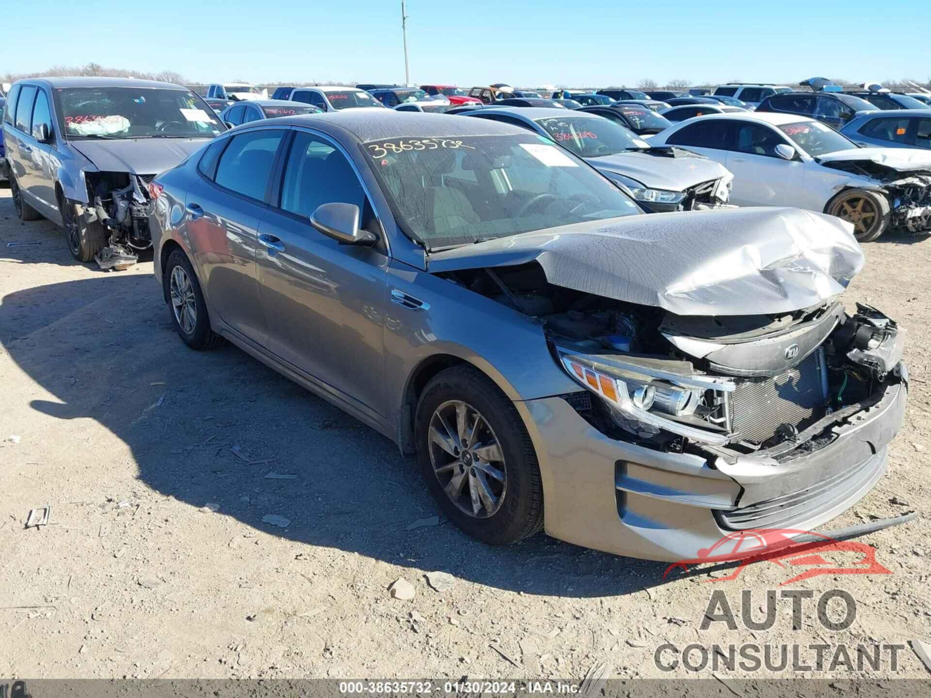 KIA OPTIMA 2016 - 5XXGT4L38GG098898
