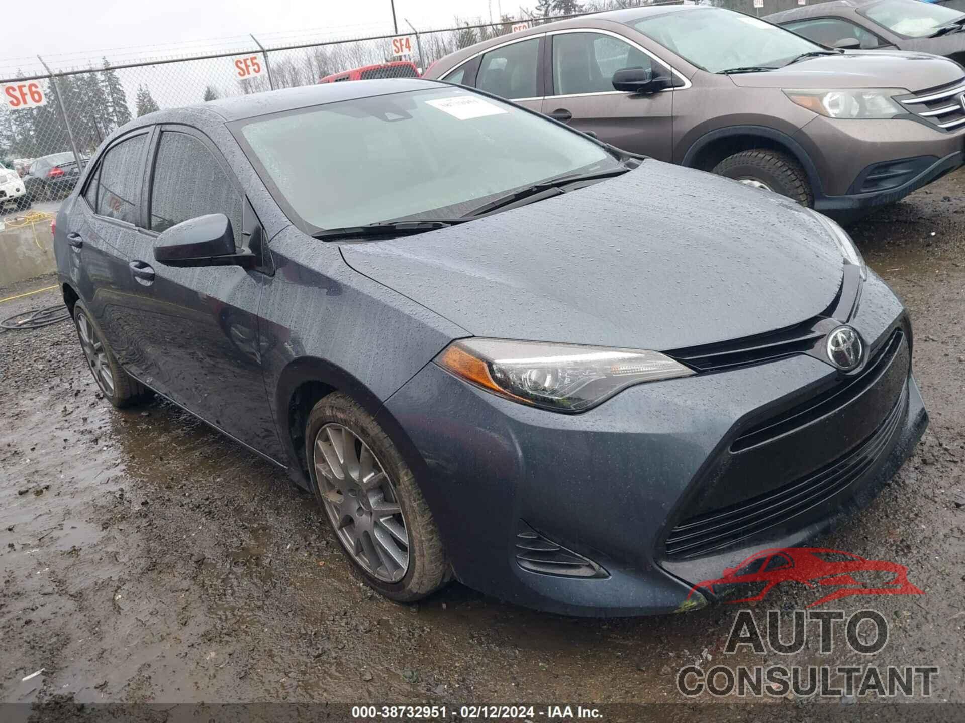 TOYOTA COROLLA 2019 - 2T1BURHE4KC185972