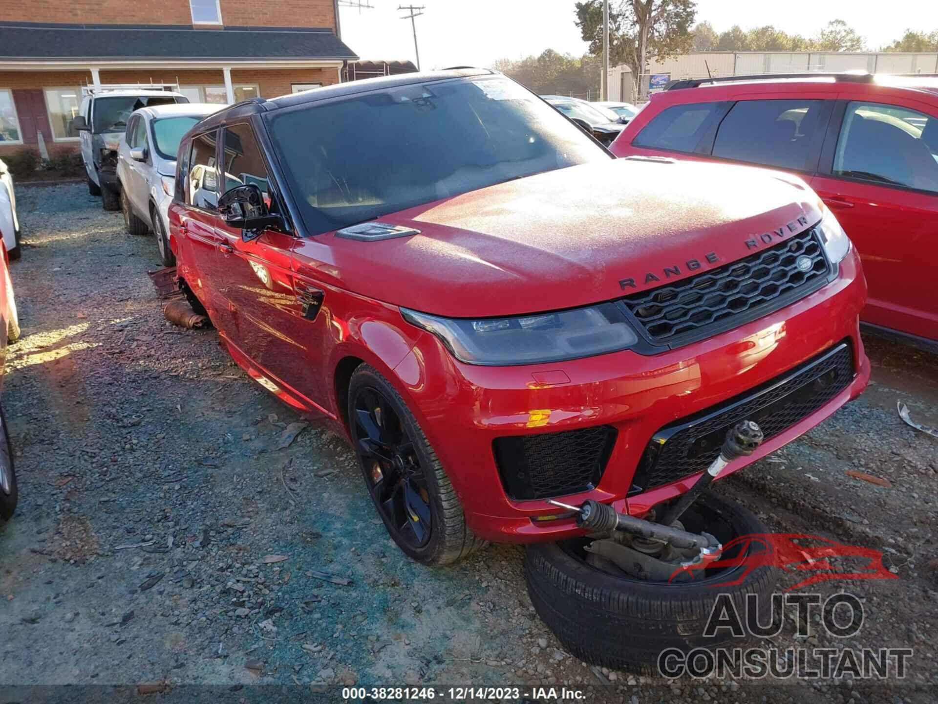 LAND ROVER RANGE ROVER SPORT 2022 - SALWS2RUXNA230550