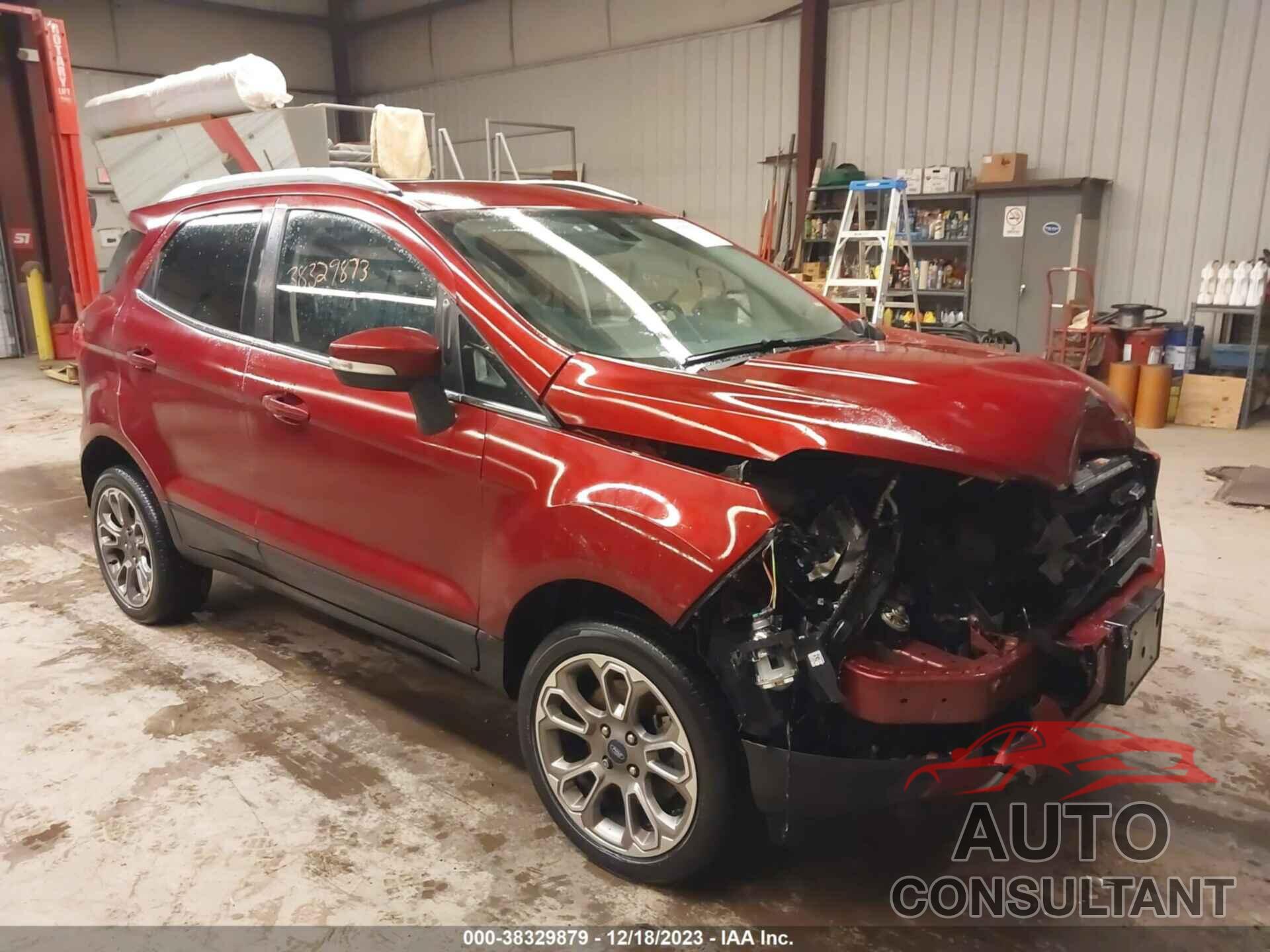 FORD ECOSPORT 2019 - MAJ6S3KL1KC284100