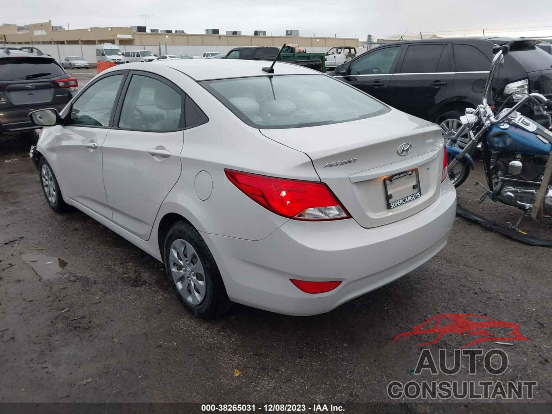 HYUNDAI ACCENT 2017 - KMHCT4AE9HU168032