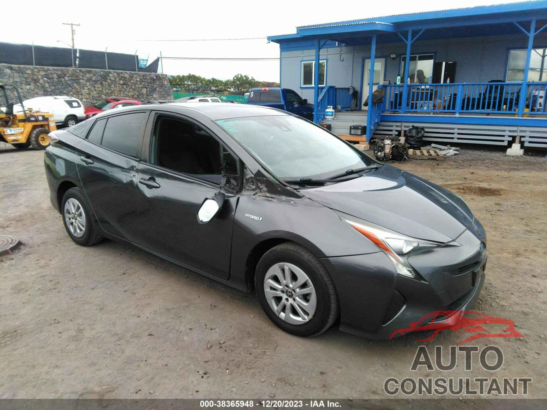 TOYOTA PRIUS 2017 - JTDKBRFU4H3040349