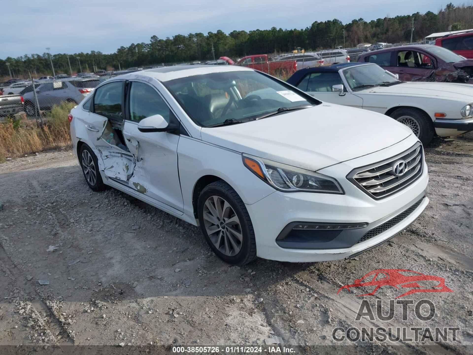 HYUNDAI SONATA 2017 - 5NPE34AF9HH475636