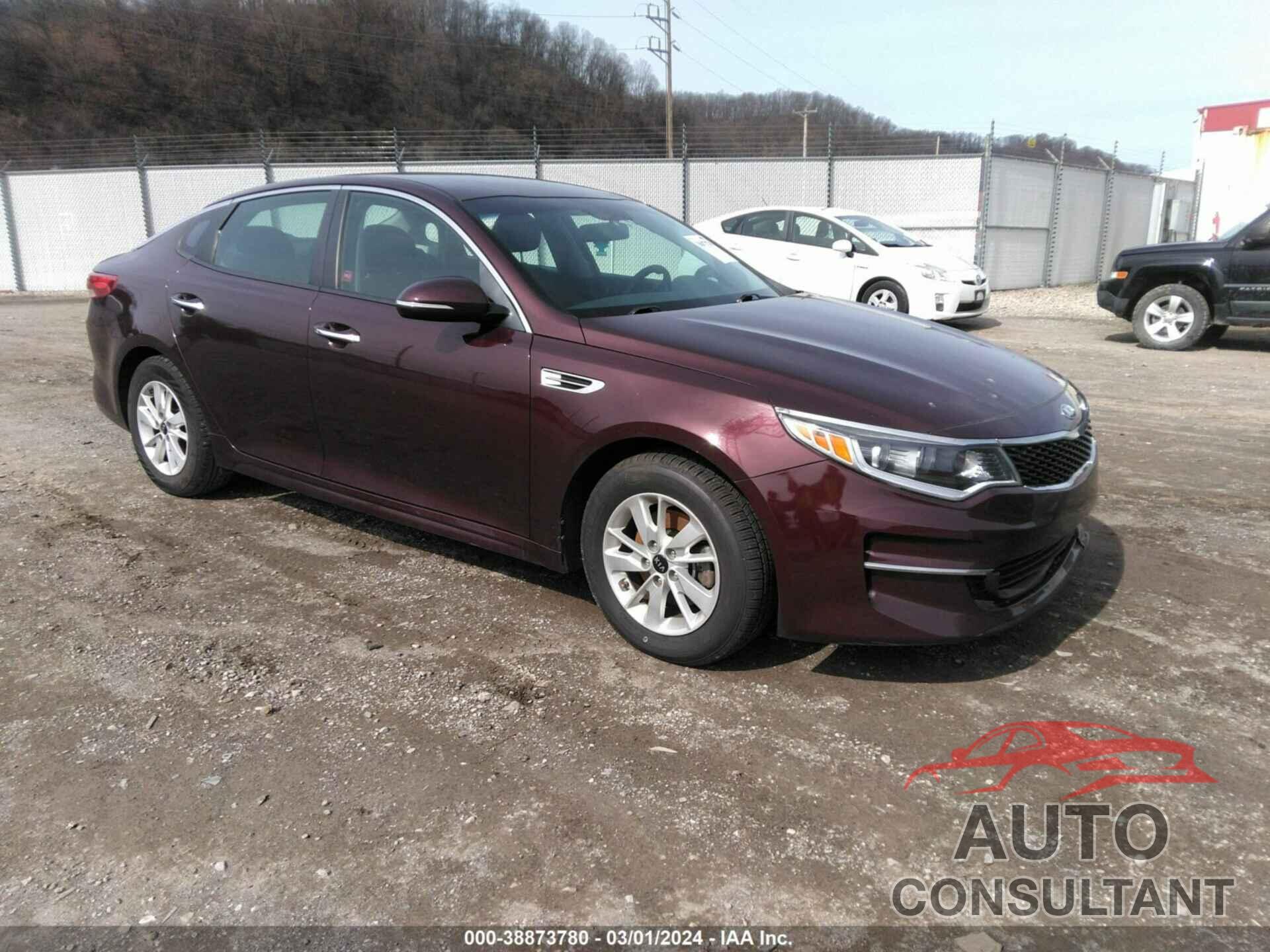 KIA OPTIMA 2016 - 5XXGT4L33GG088733