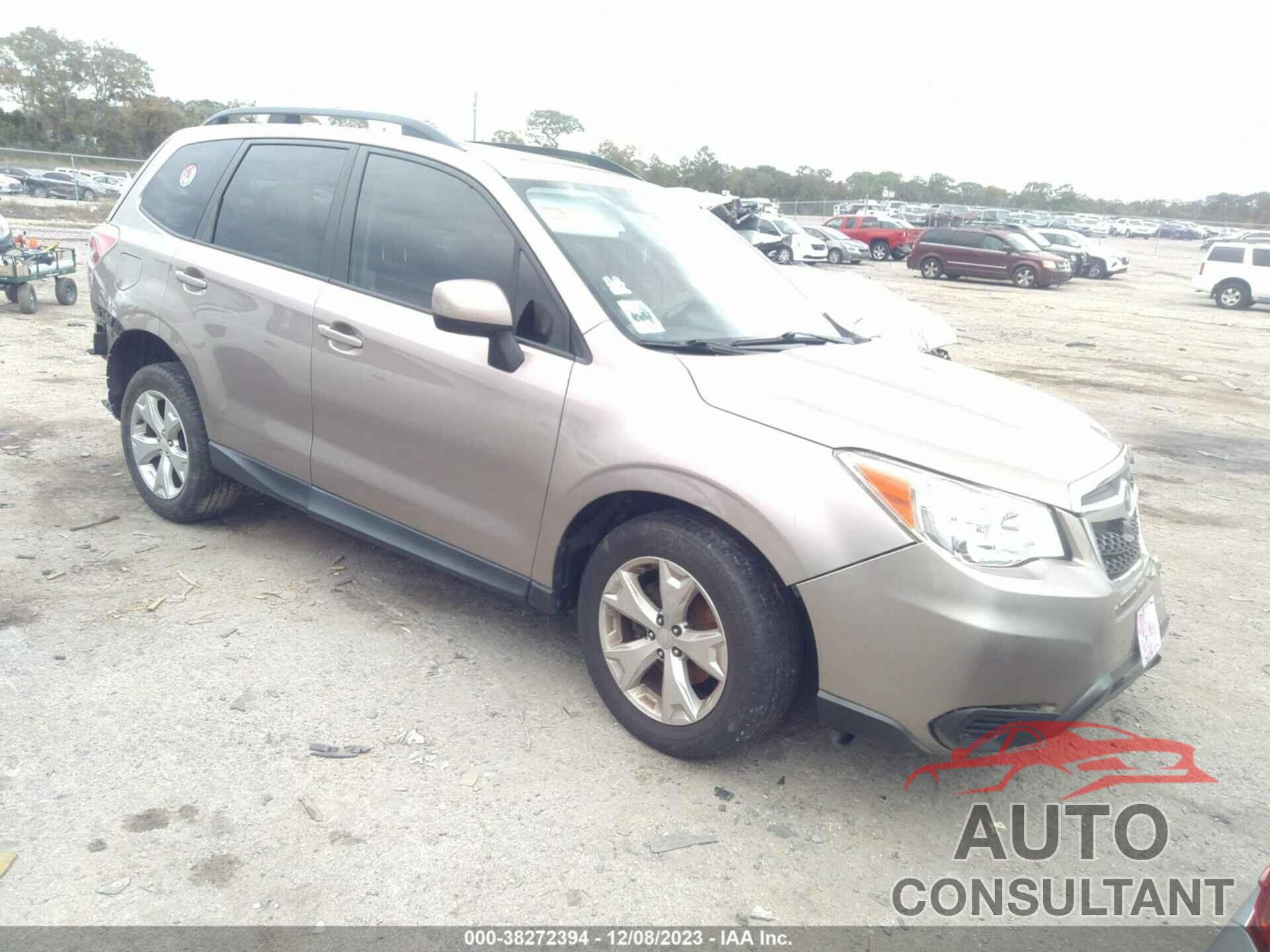 SUBARU FORESTER 2016 - JF2SJADC8GH468197