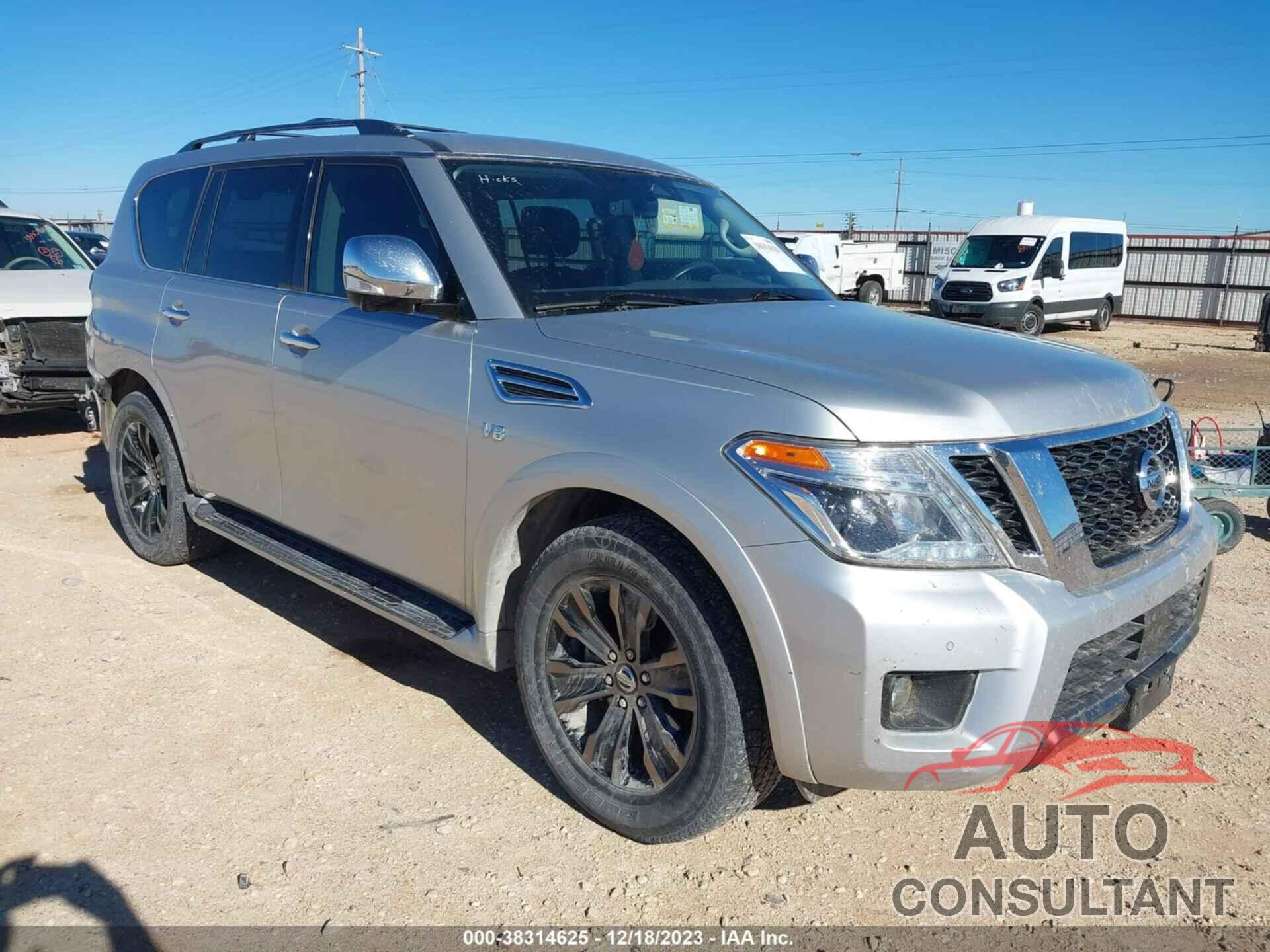 NISSAN ARMADA 2019 - JN8AY2NFXK9352737