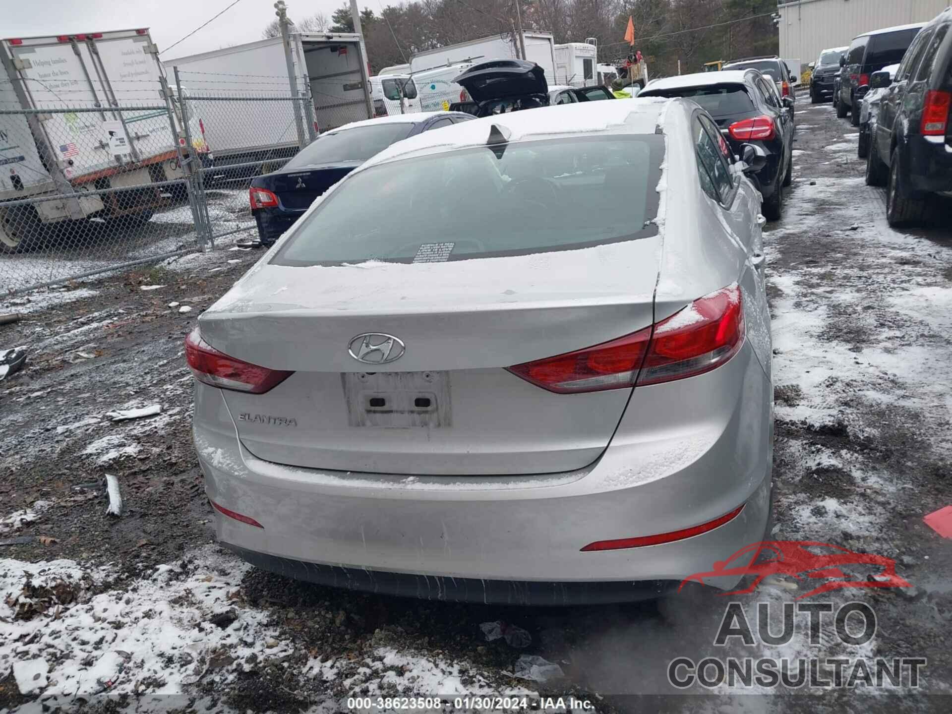 HYUNDAI ELANTRA 2018 - 5NPD84LF3JH310262