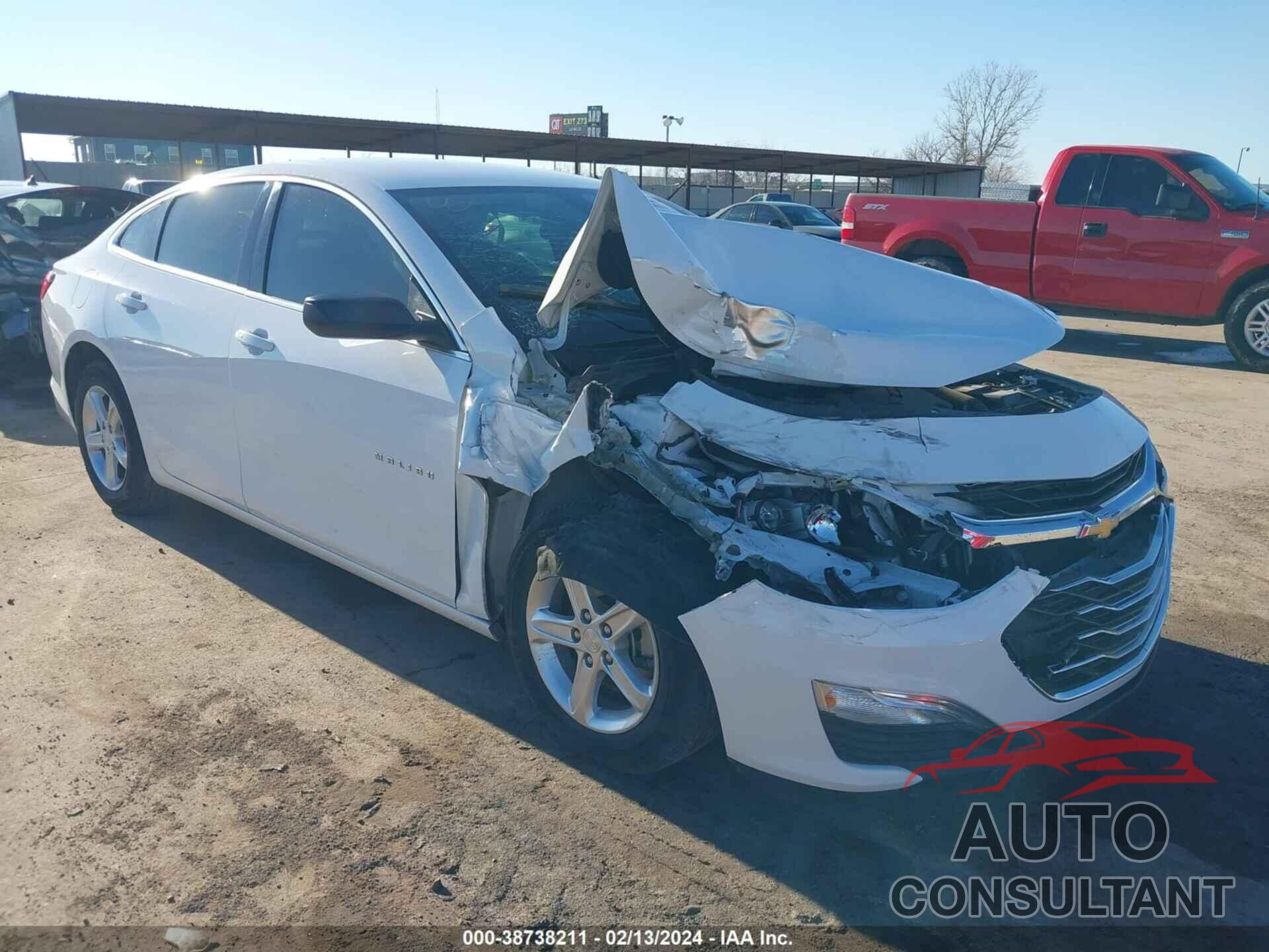 CHEVROLET MALIBU 2020 - 1G1ZB5ST4LF013799